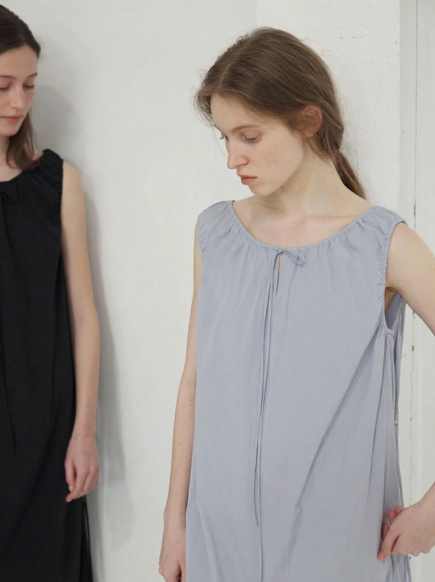 Tie-Neck Maxi Dress - Image 5
