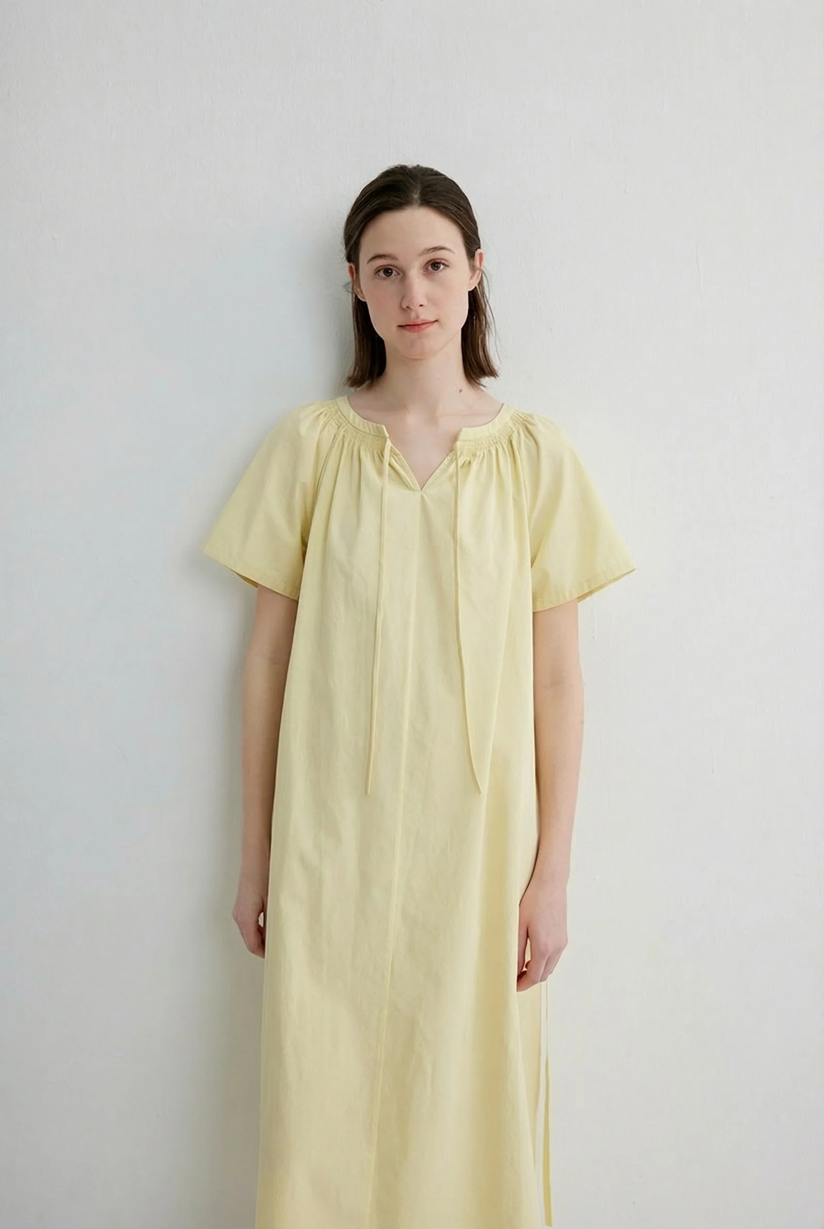 Tie-Neck Midi Dress - Image 3