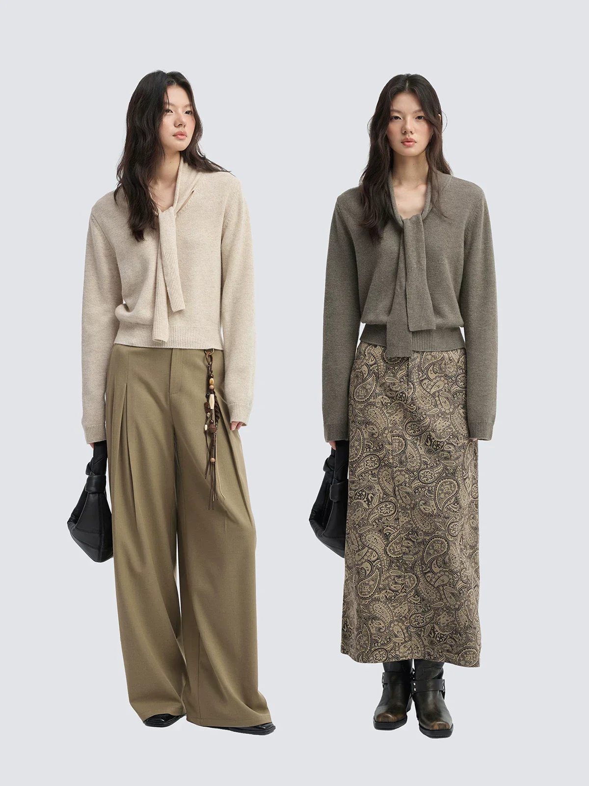 Tie-Neck Sweater - Image 2