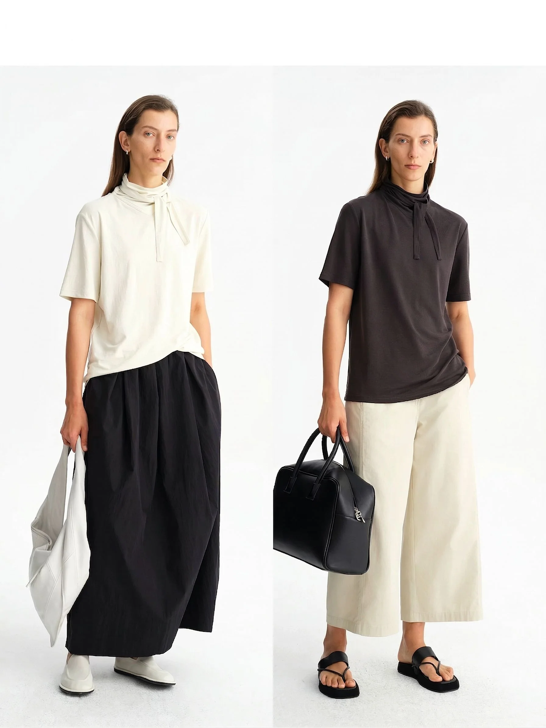 Tie-Neck Tee - Image 4