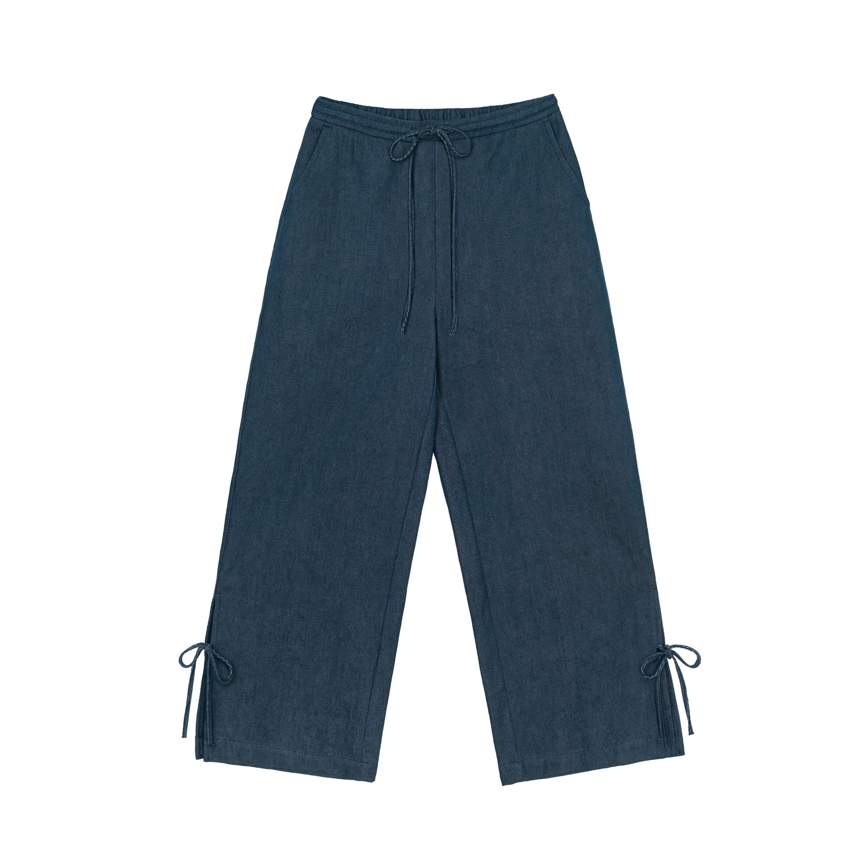 Tie-Slit Wide Pants - Image 6