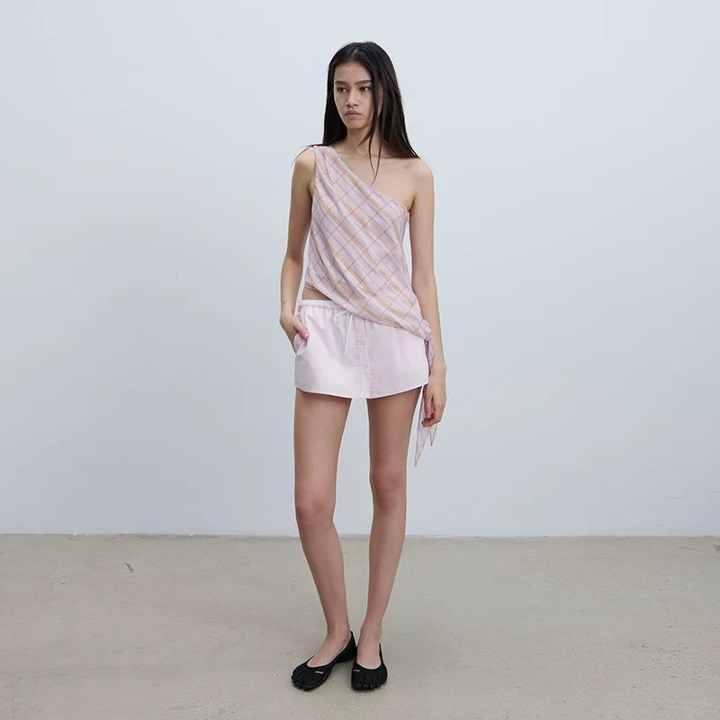 Tie-Waist Mini Skort - Image 6