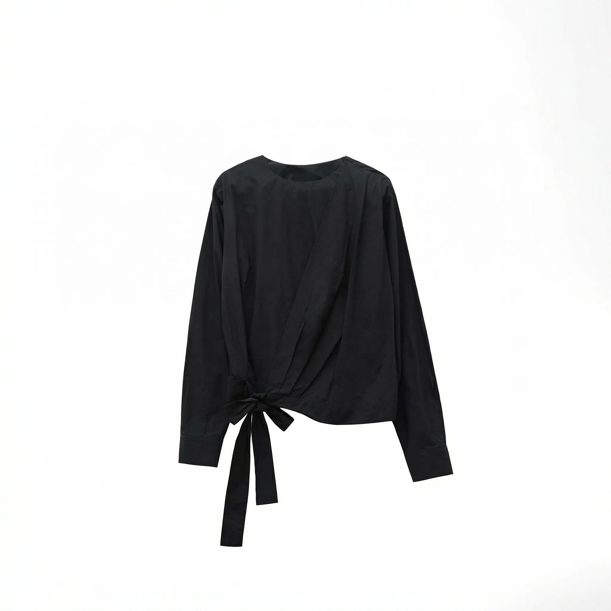 Tie-Waist Wrap Blouse - Image 6