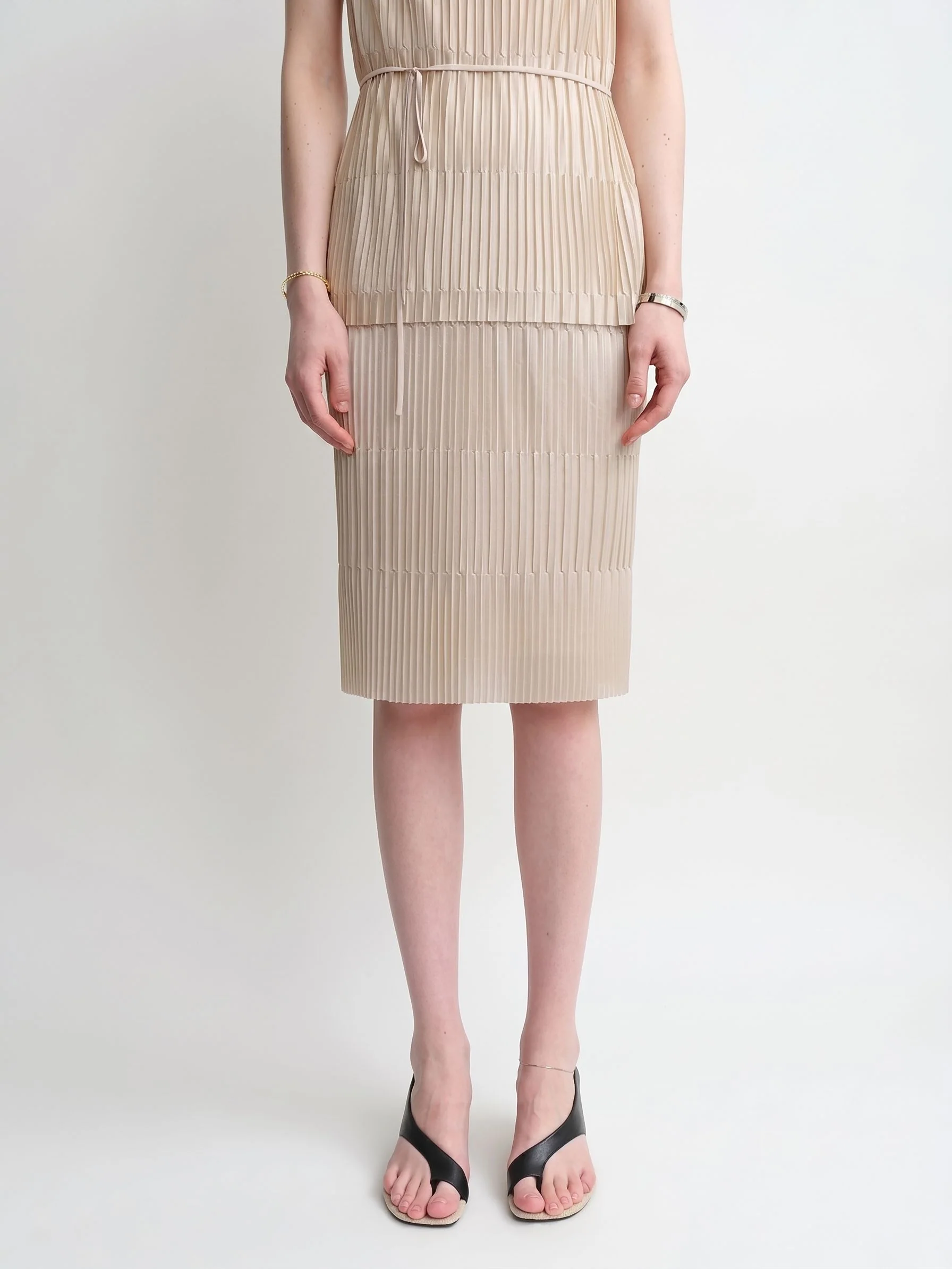 Tiered Pleat Dress - Image 6