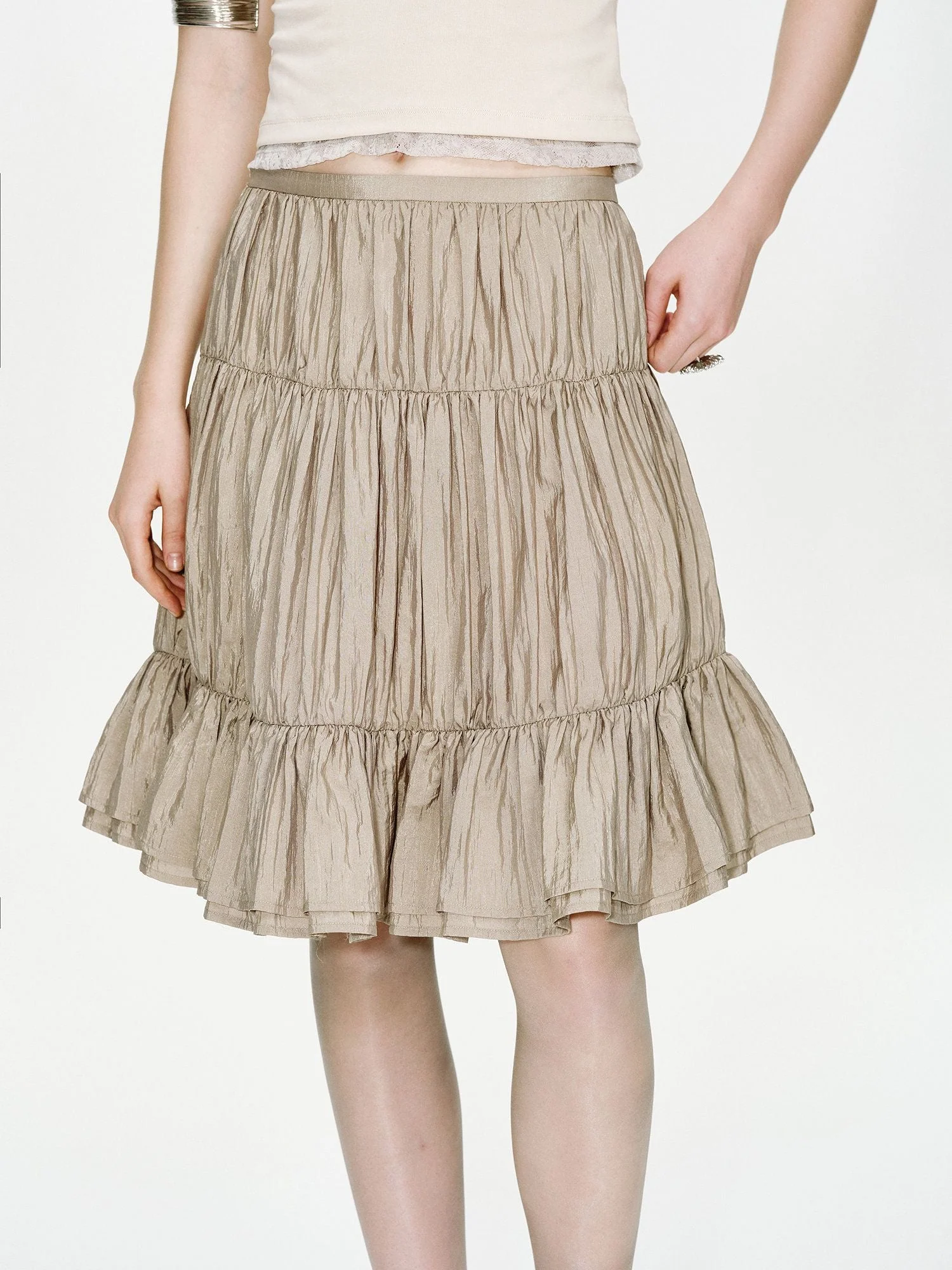 Tiered Ruffle Skirt - Image 2