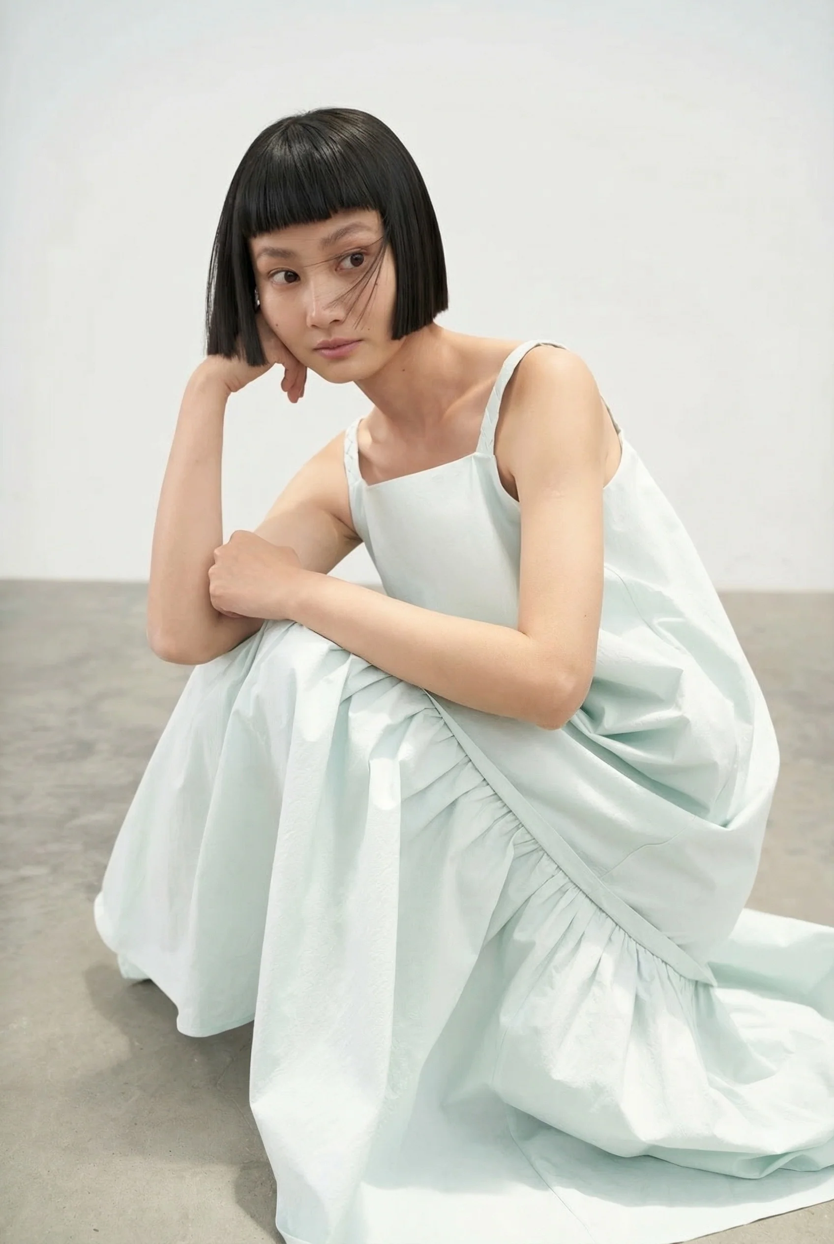 Tiered Strap Midi Dress - Image 2
