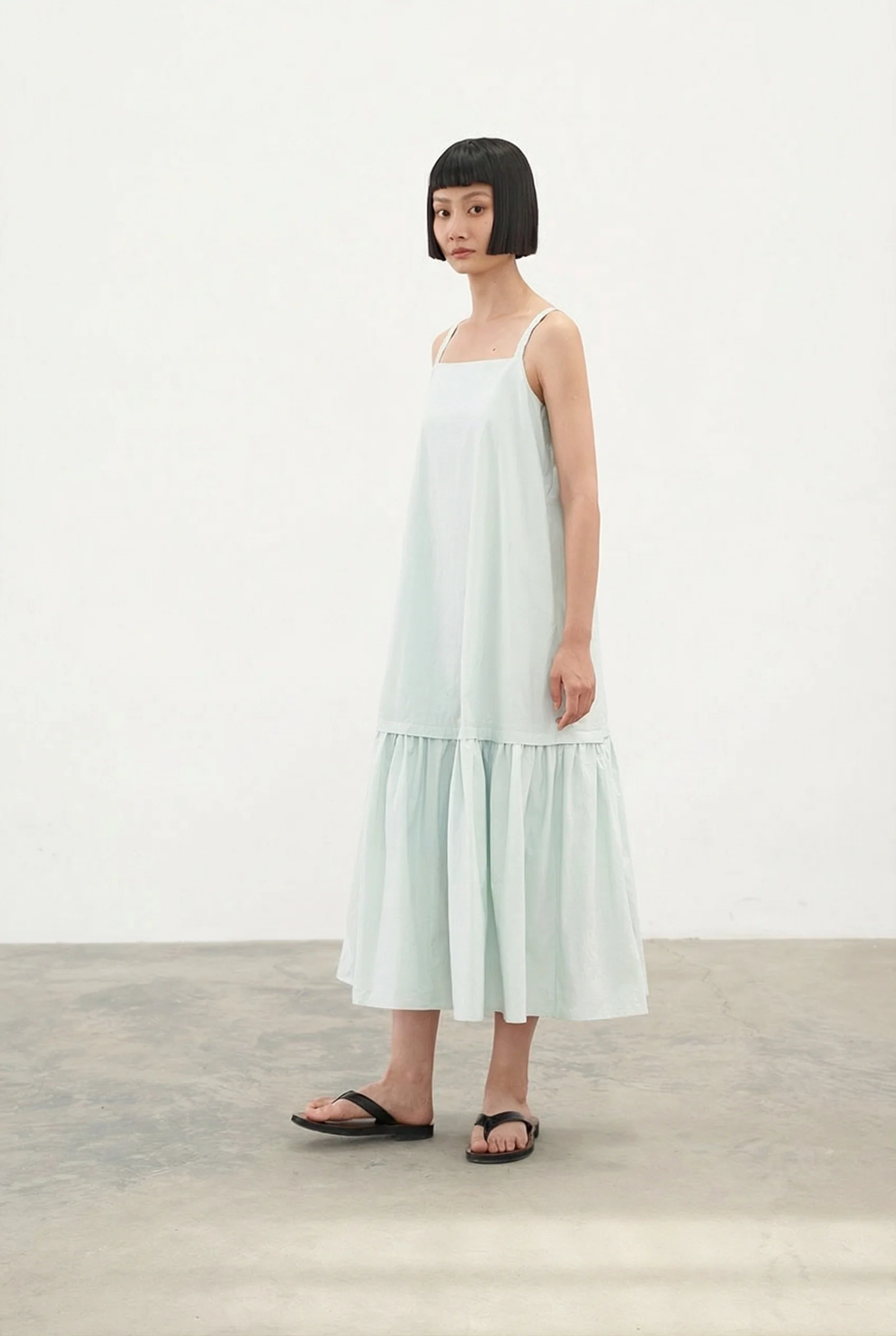 Tiered Strap Midi Dress - Image 3