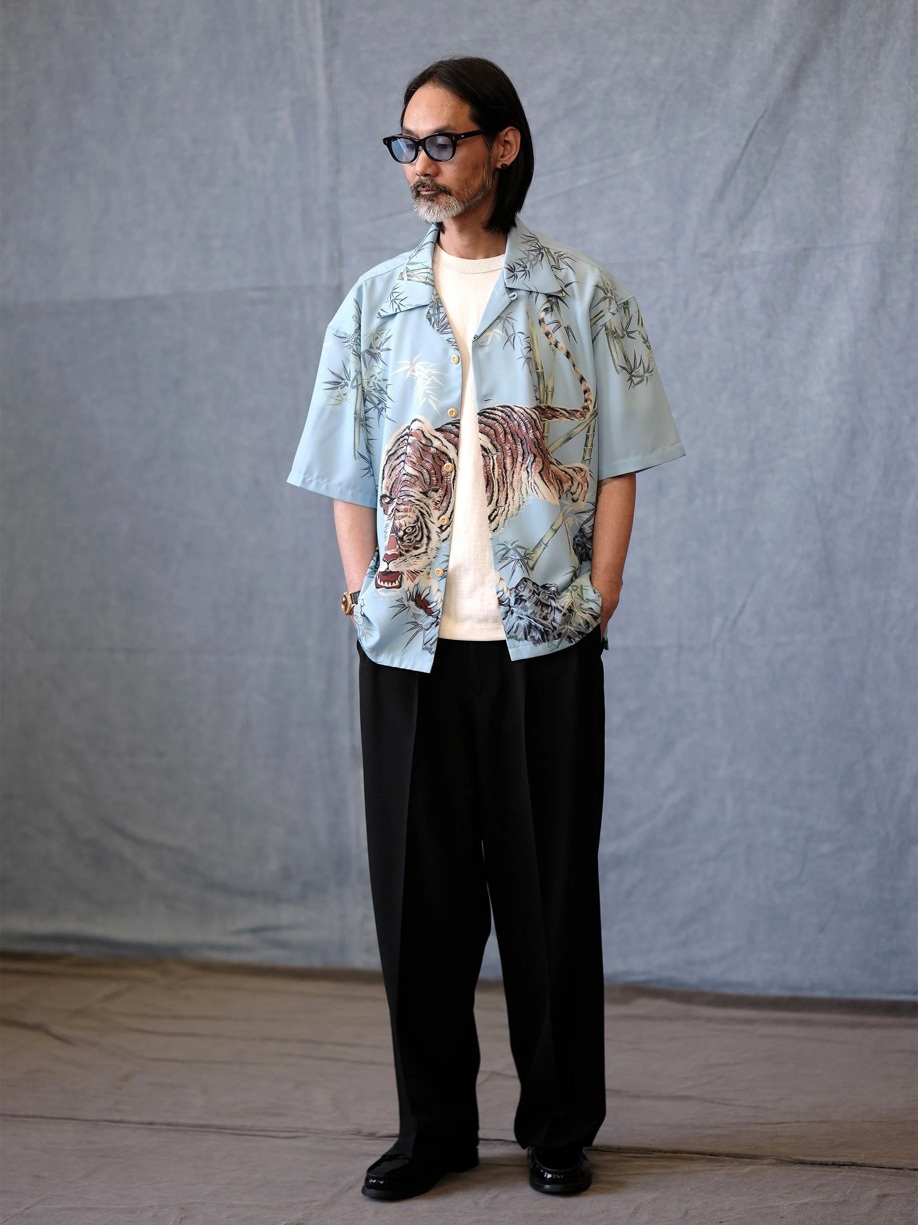 Tiger Print Camp Shirt - Image 3