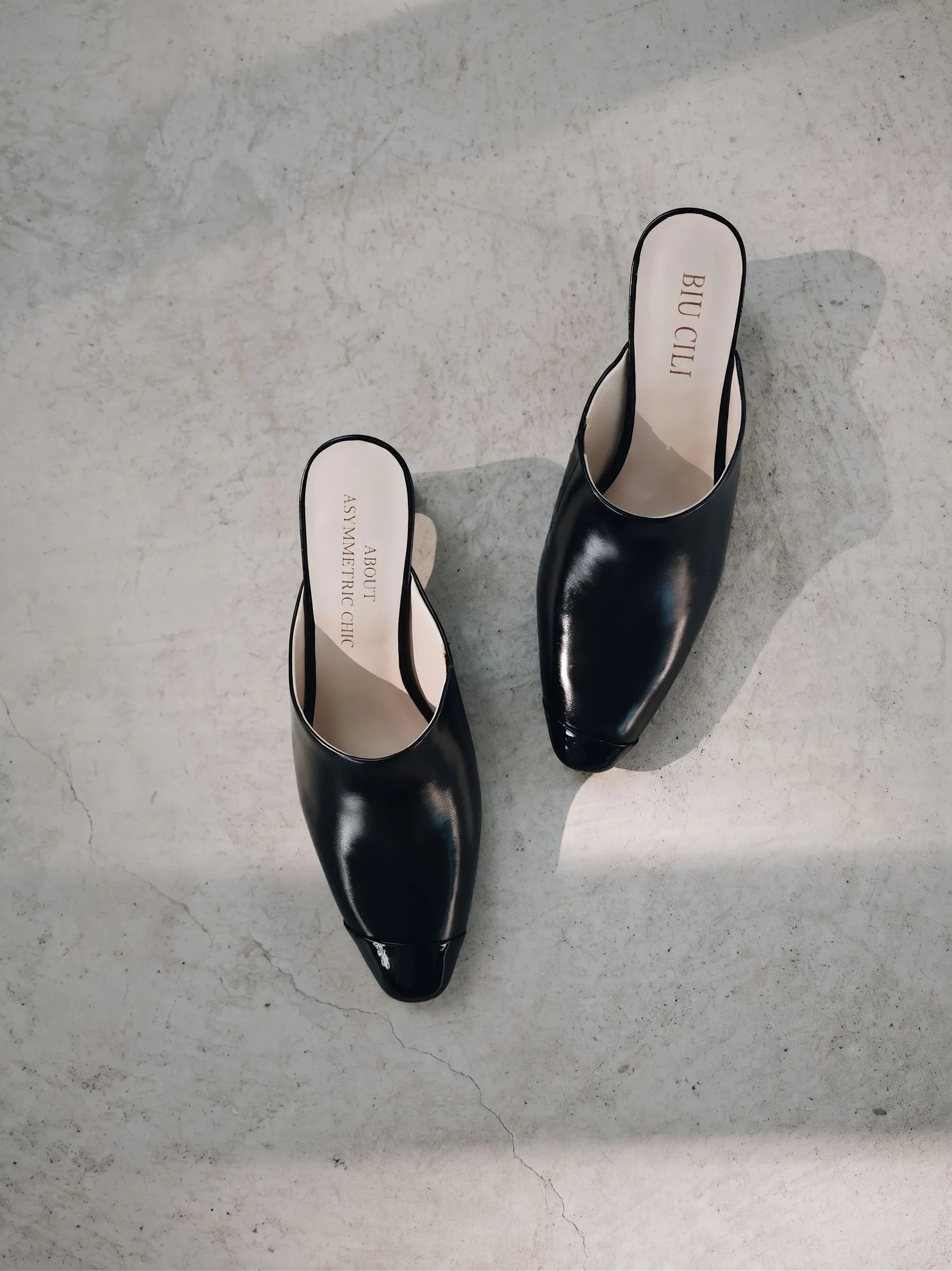 Toe-Cap Heeled Mules - Image 5