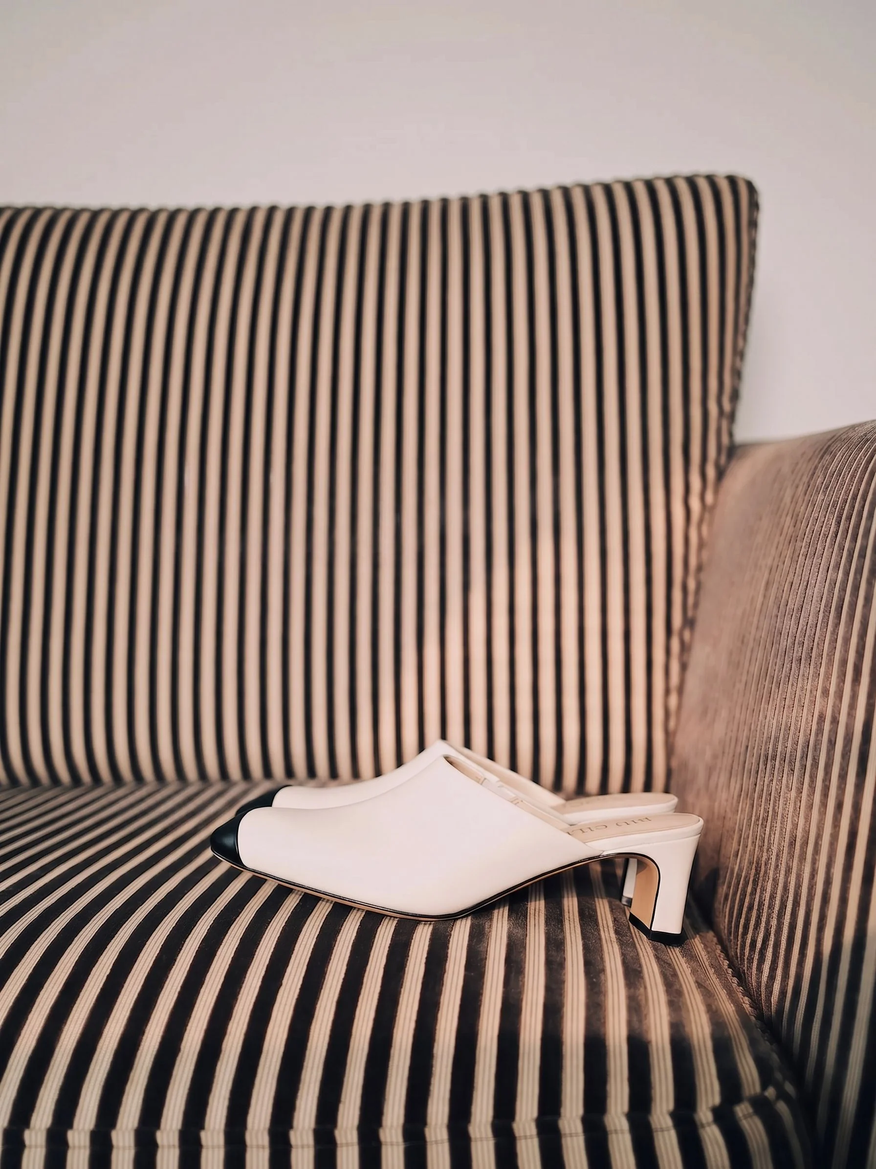Toe-Cap Heeled Mules - Image 7