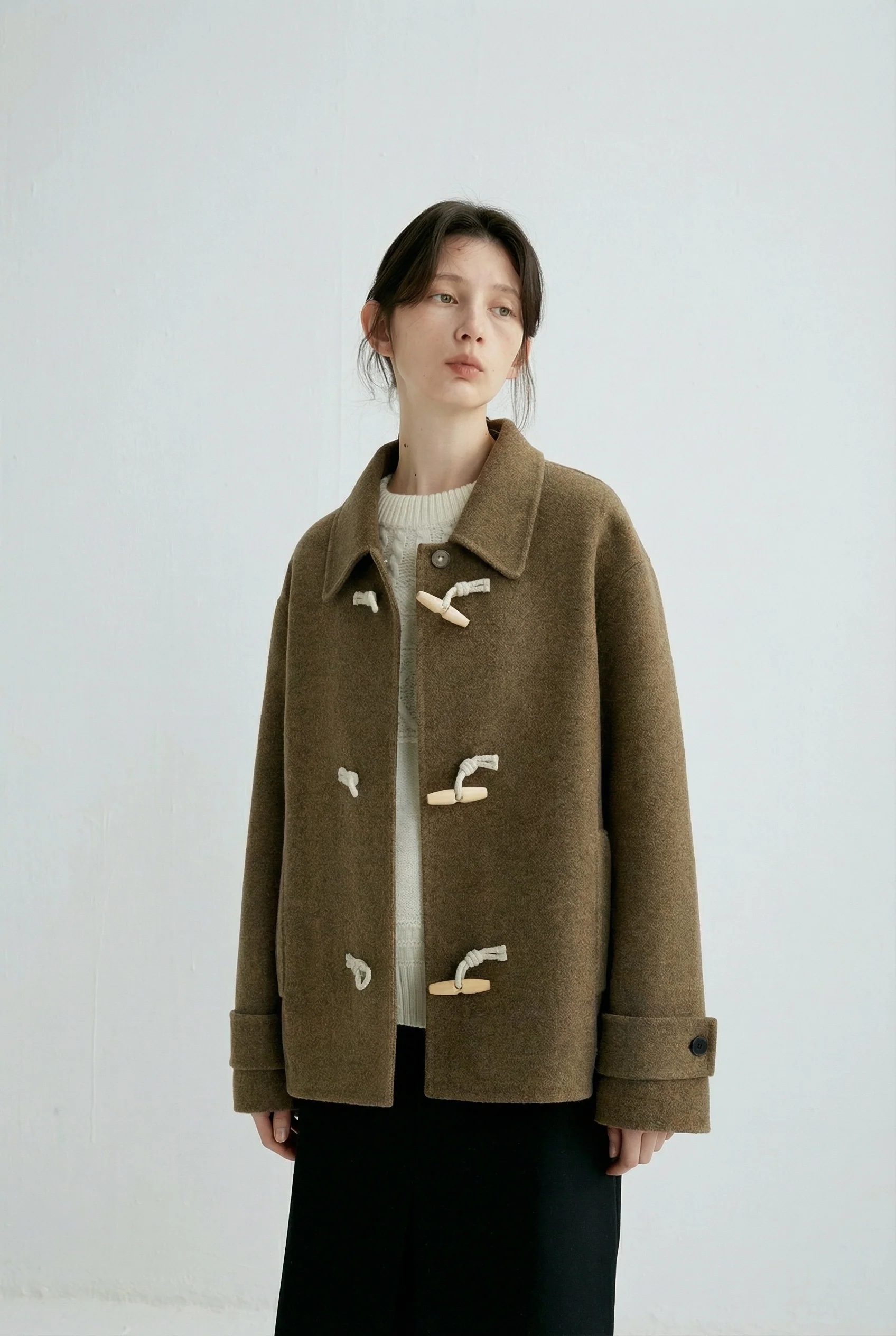 Toggle Coat Jacket - Image 6