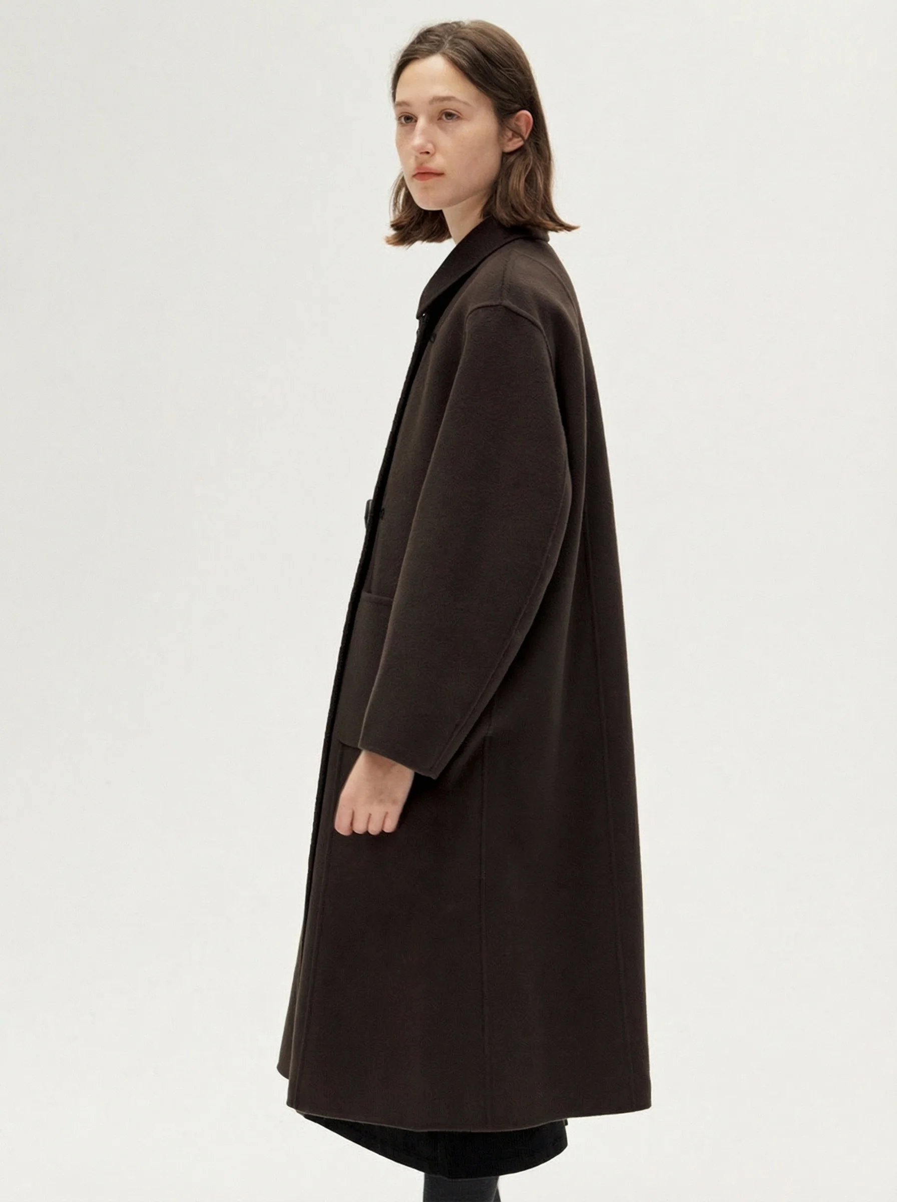 Toggle Long Coat - Image 3