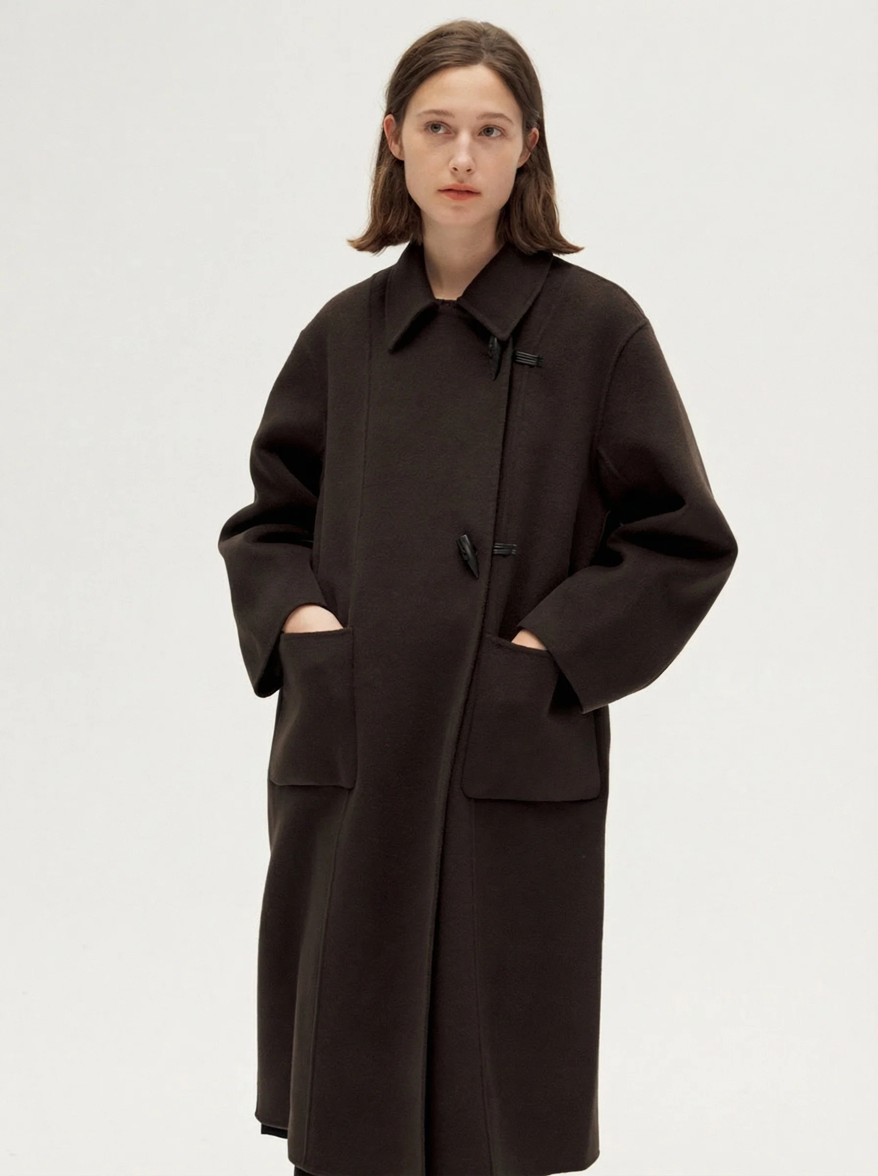 Toggle Long Coat - Image 4