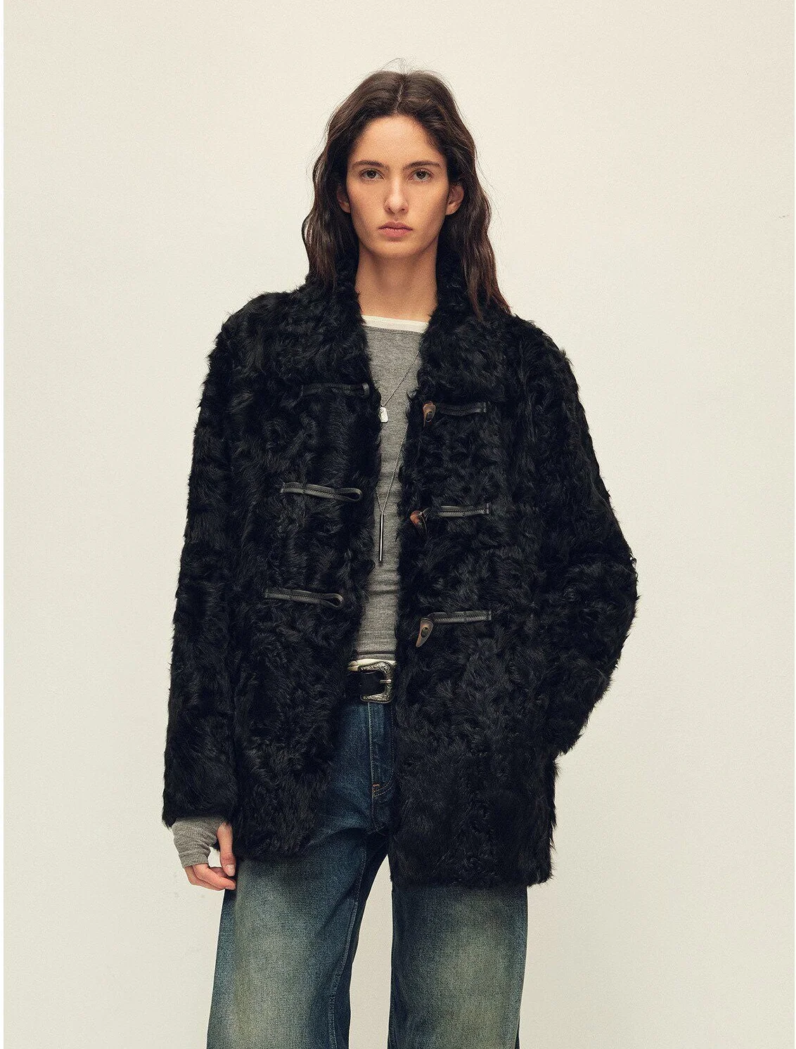 Toggle Pile Jacket - Image 9