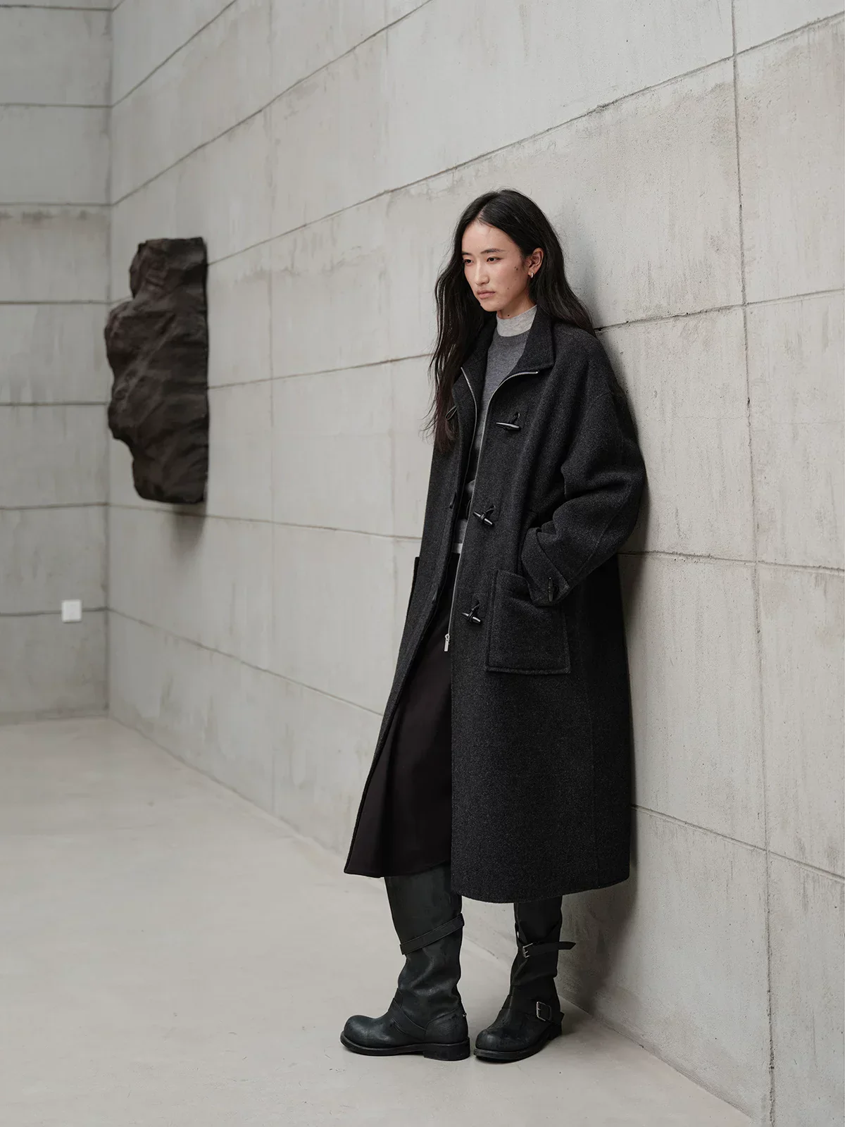 Toggle Stand Coat - Image 2