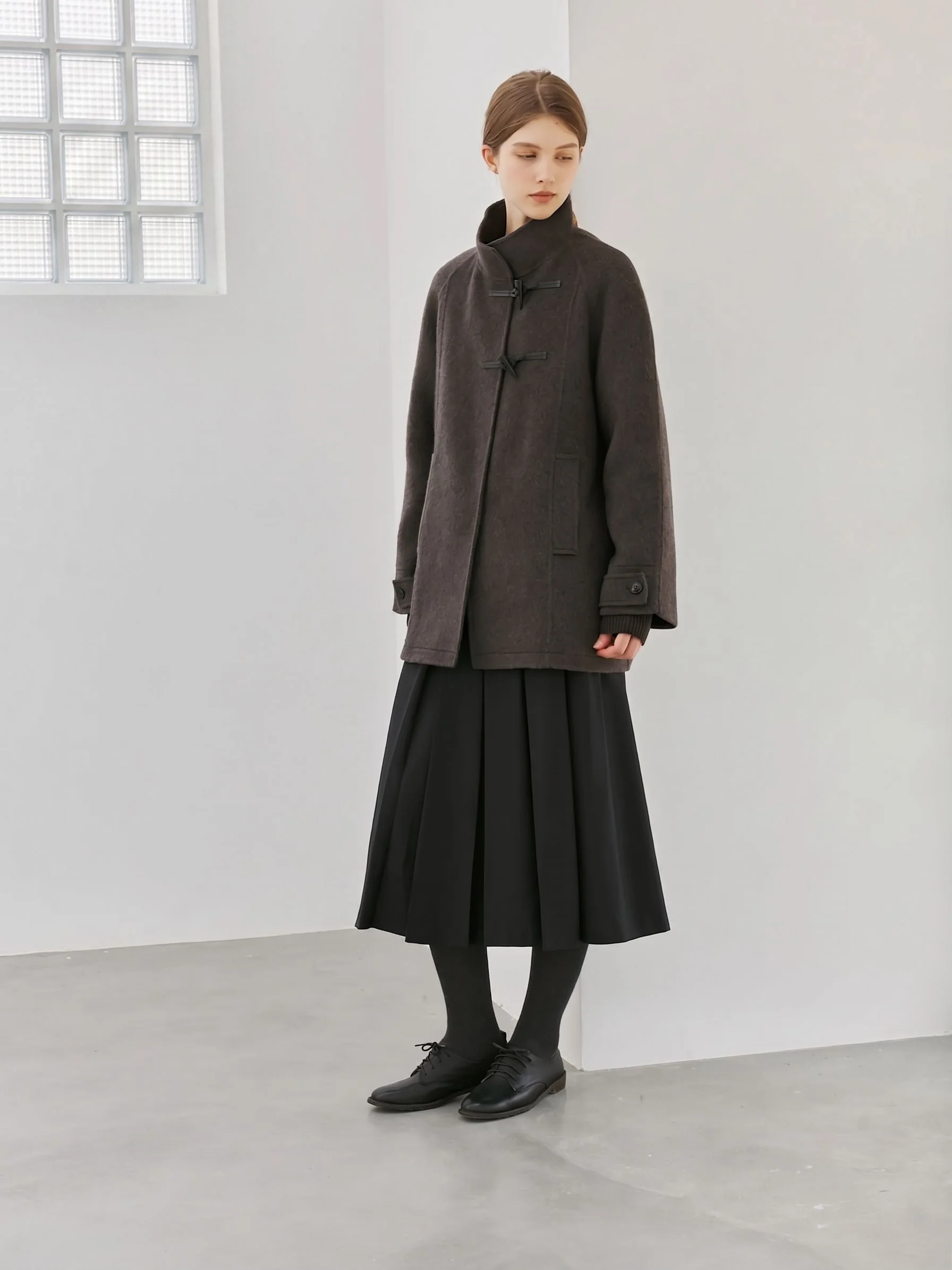 Toggle Stand-Collar Coat - Image 5