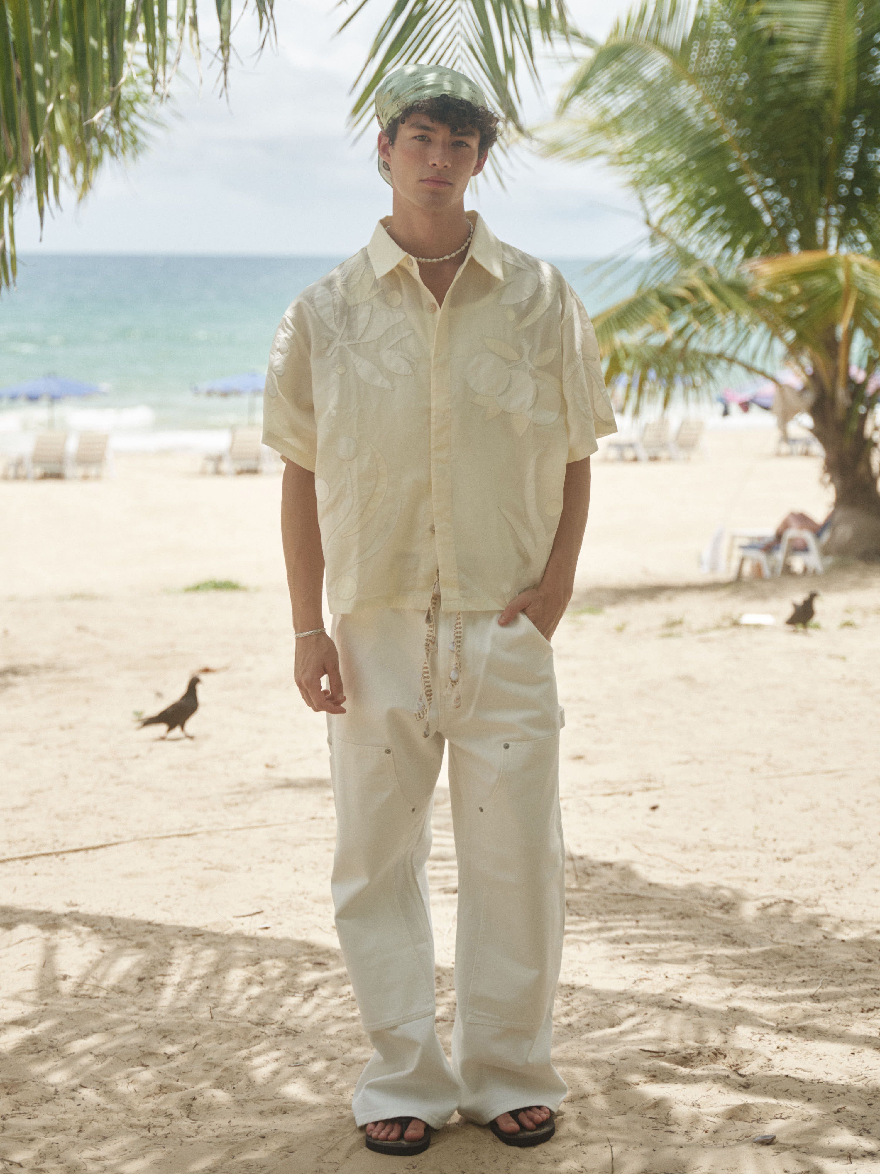 Tonal Appliqué Shirt - Image 2