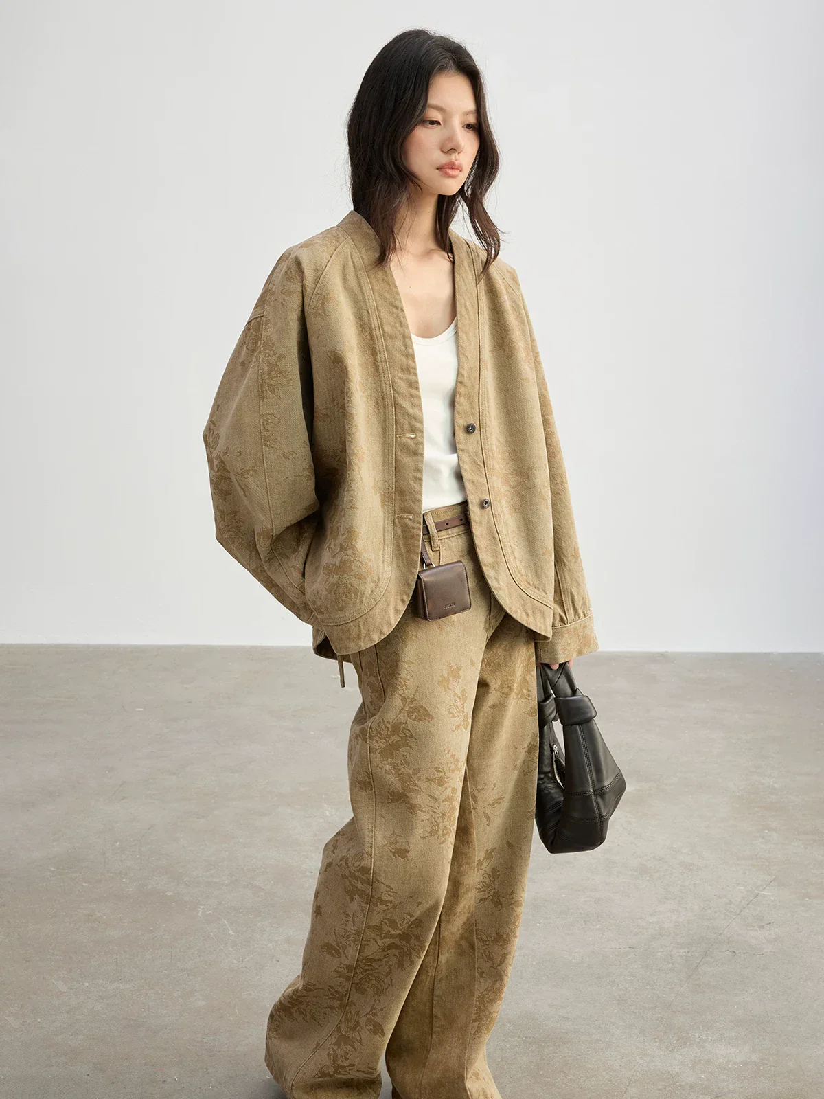 Tonal Floral Jacket - Image 2