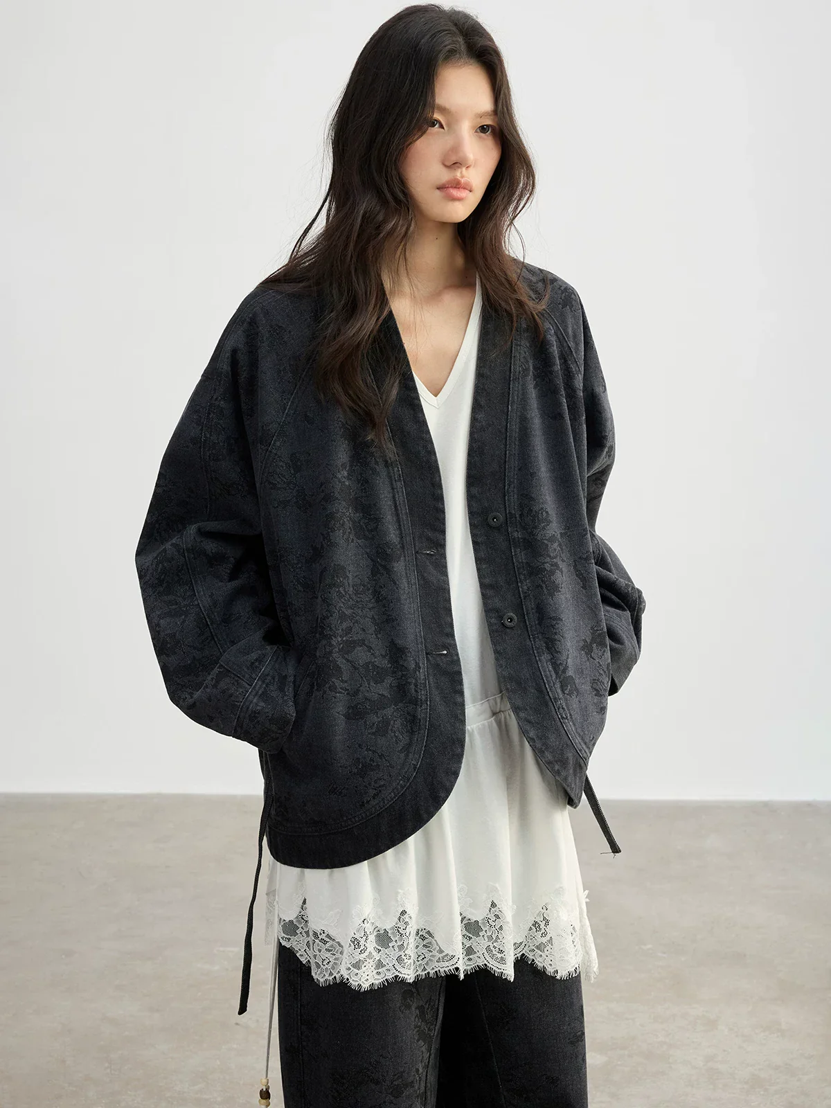 Tonal Floral Jacket - Image 4