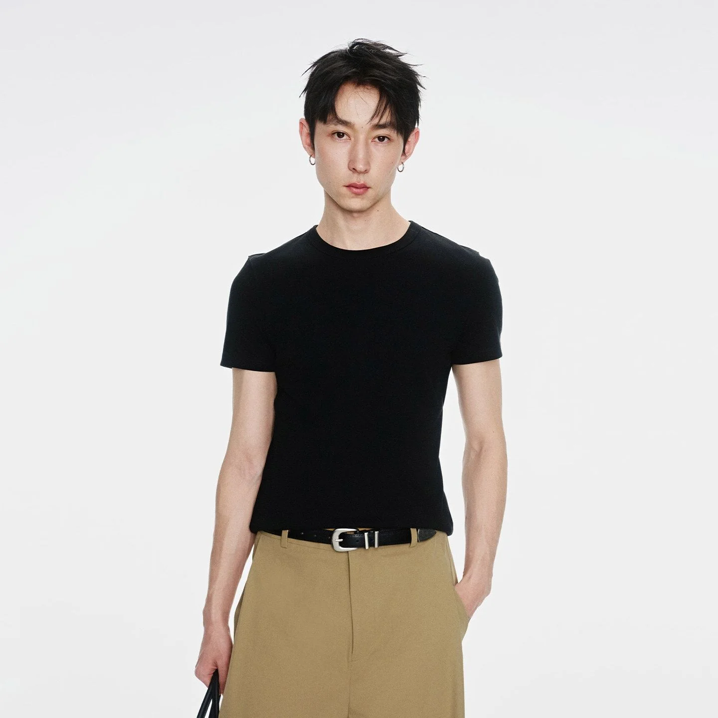 Tonal Logo Crew Tee - Image 6