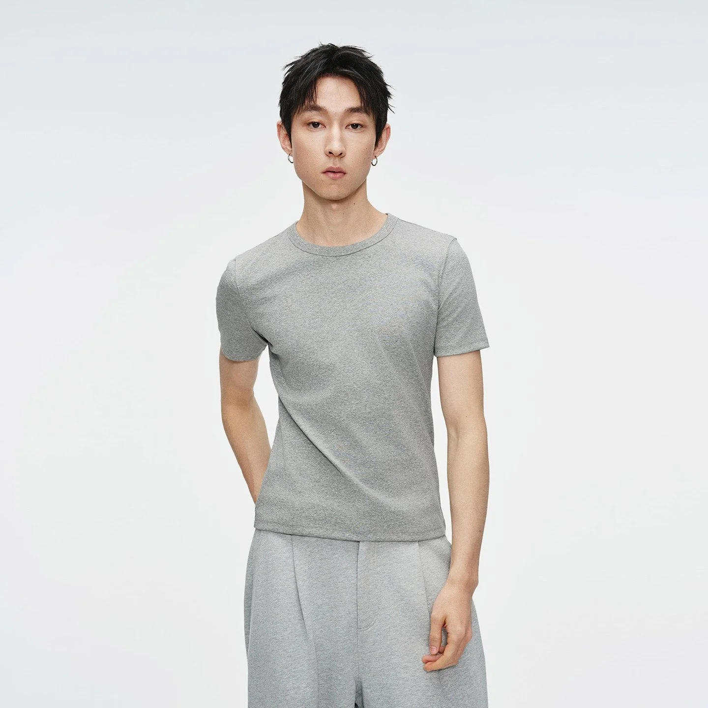 Tonal Logo Crew Tee - Image 7