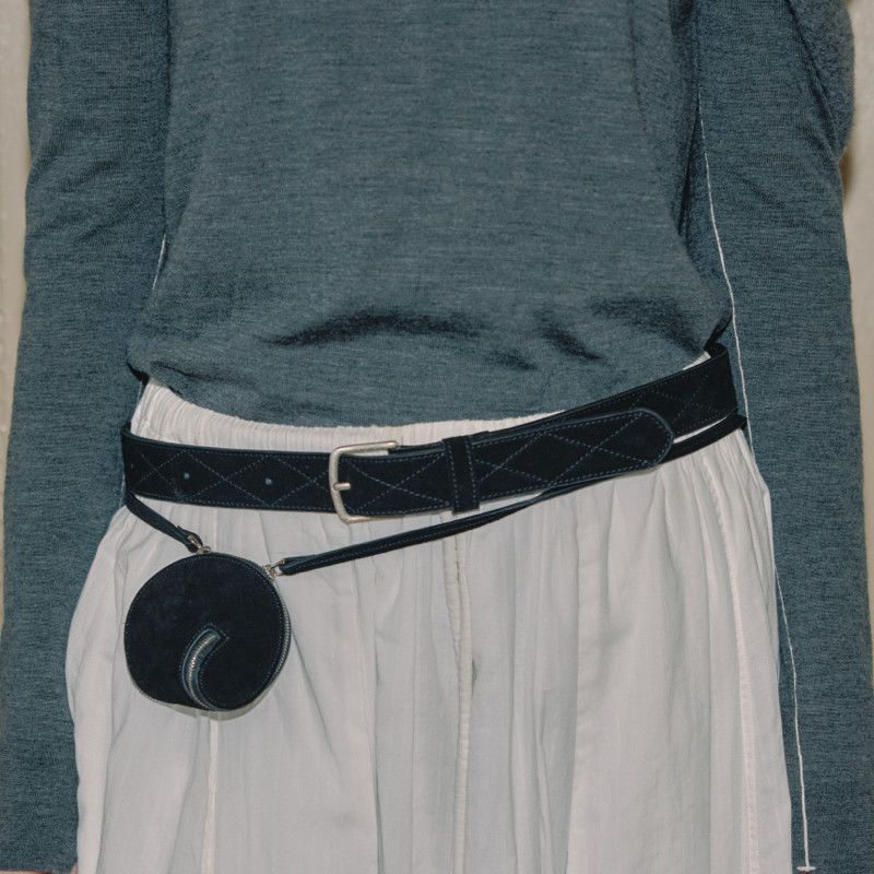 Top-Grain Braided Leather Belt - Image 3