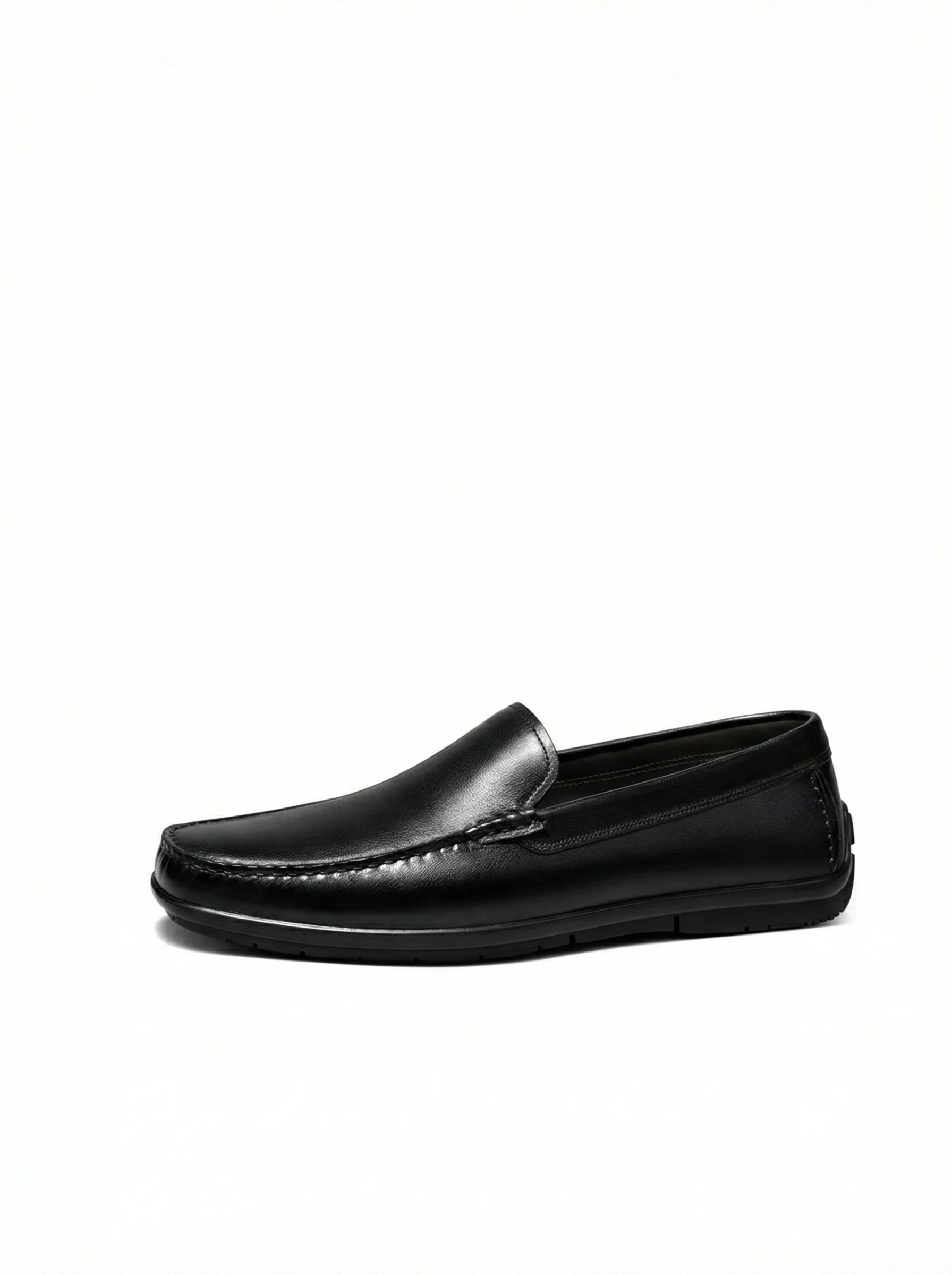 Top-Grain Calfskin Moc Apron Loafer