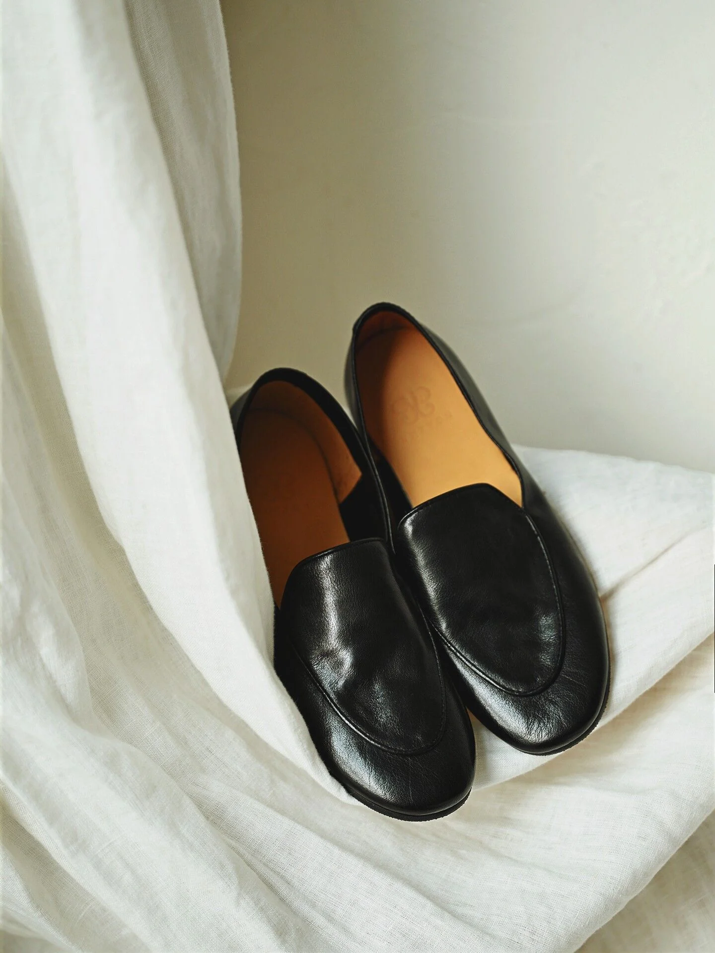 Top-Grain Leather Apron-Toe Loafers - Image 6