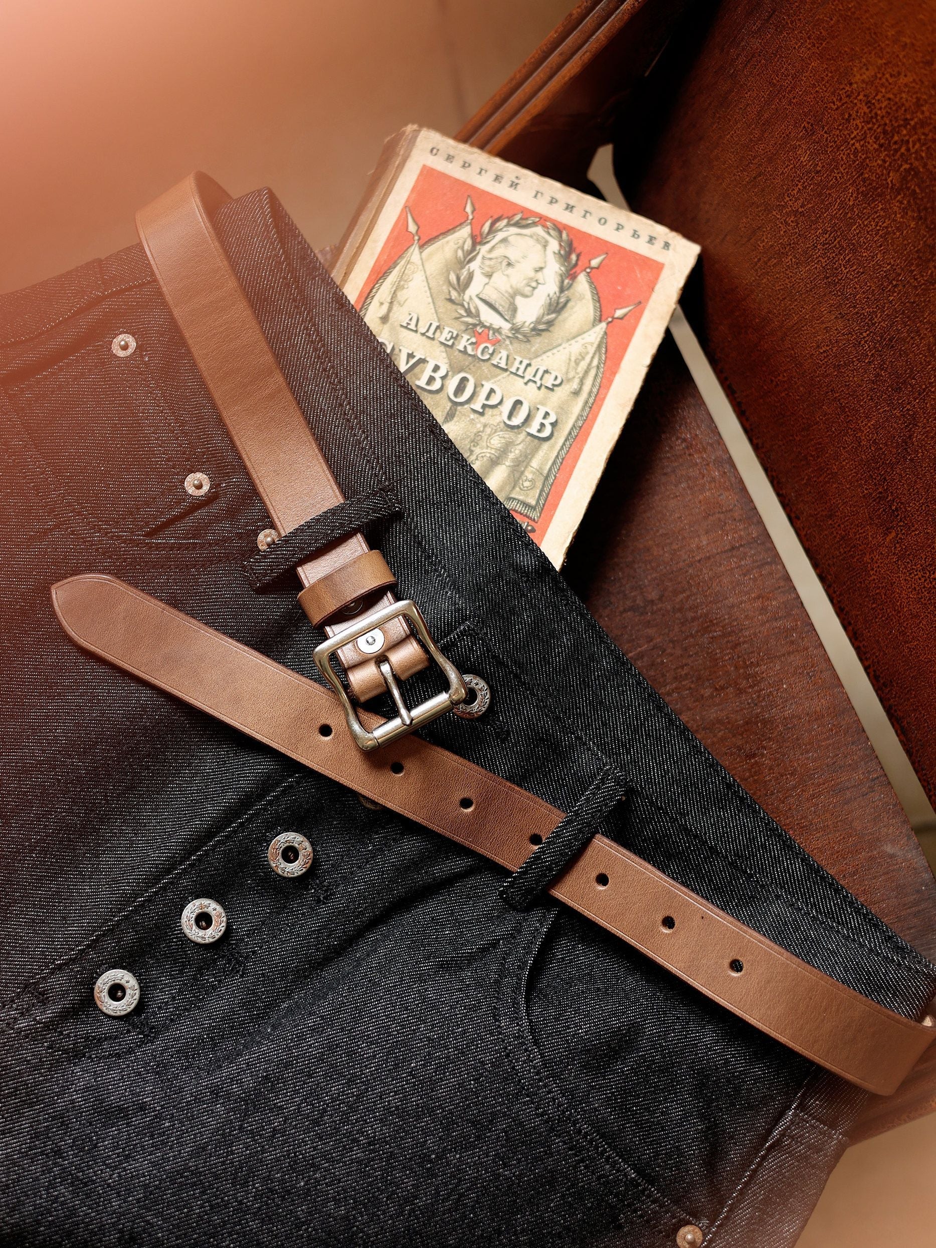 Top Grain Leather Belt - Image 9