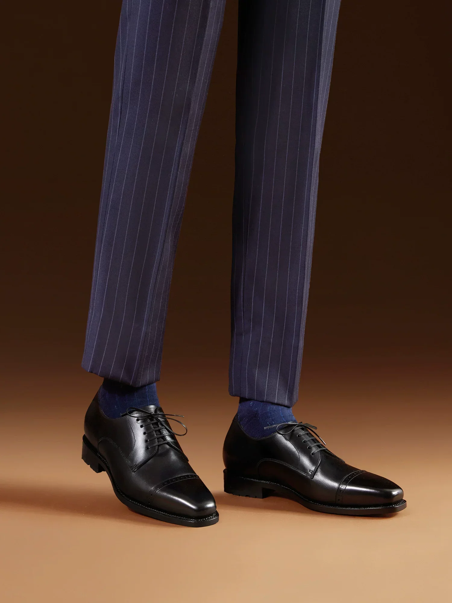 Top-Grain Leather Cap-Toe Elevator Oxford - Image 6