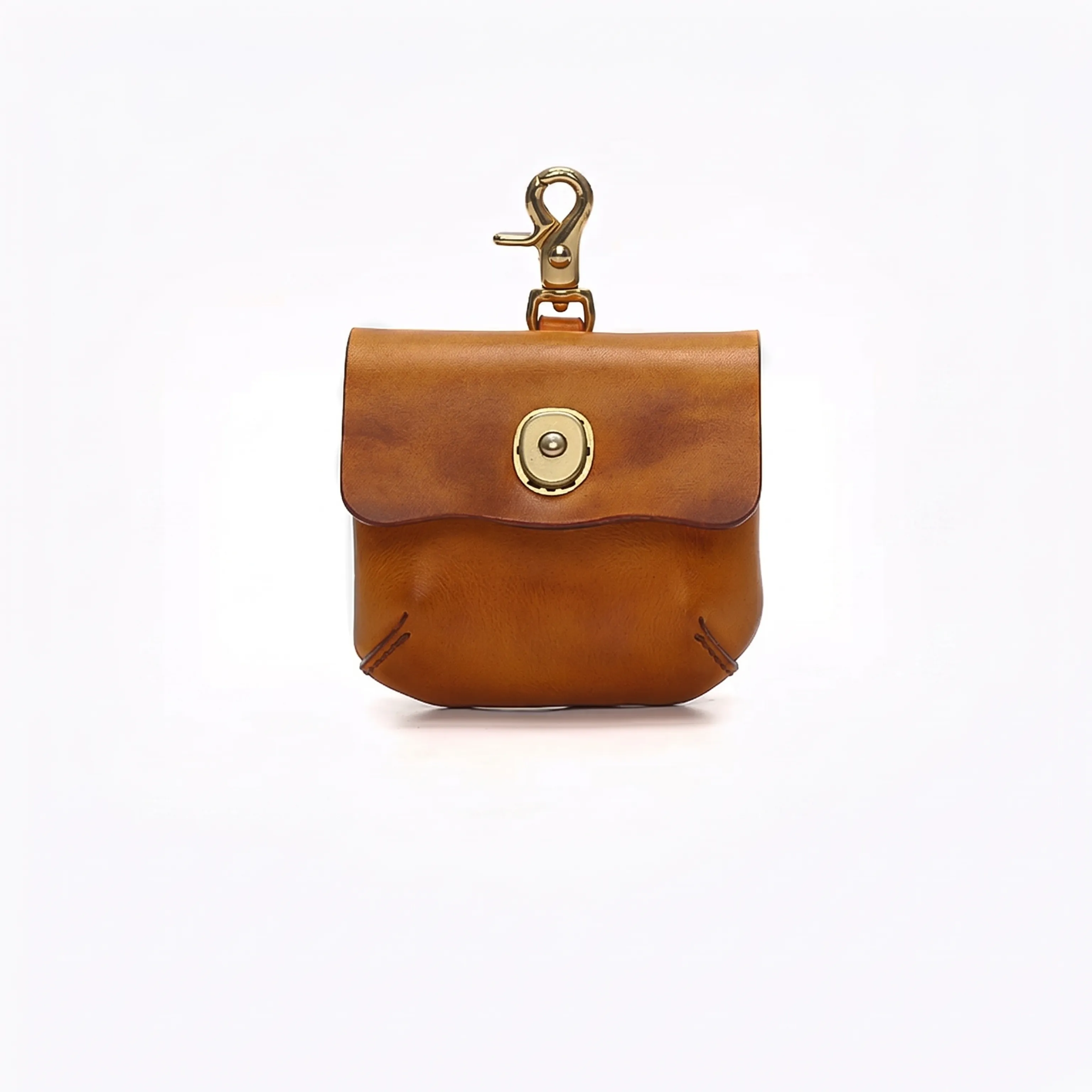 Top Grain Leather Clip Pouch - Image 6