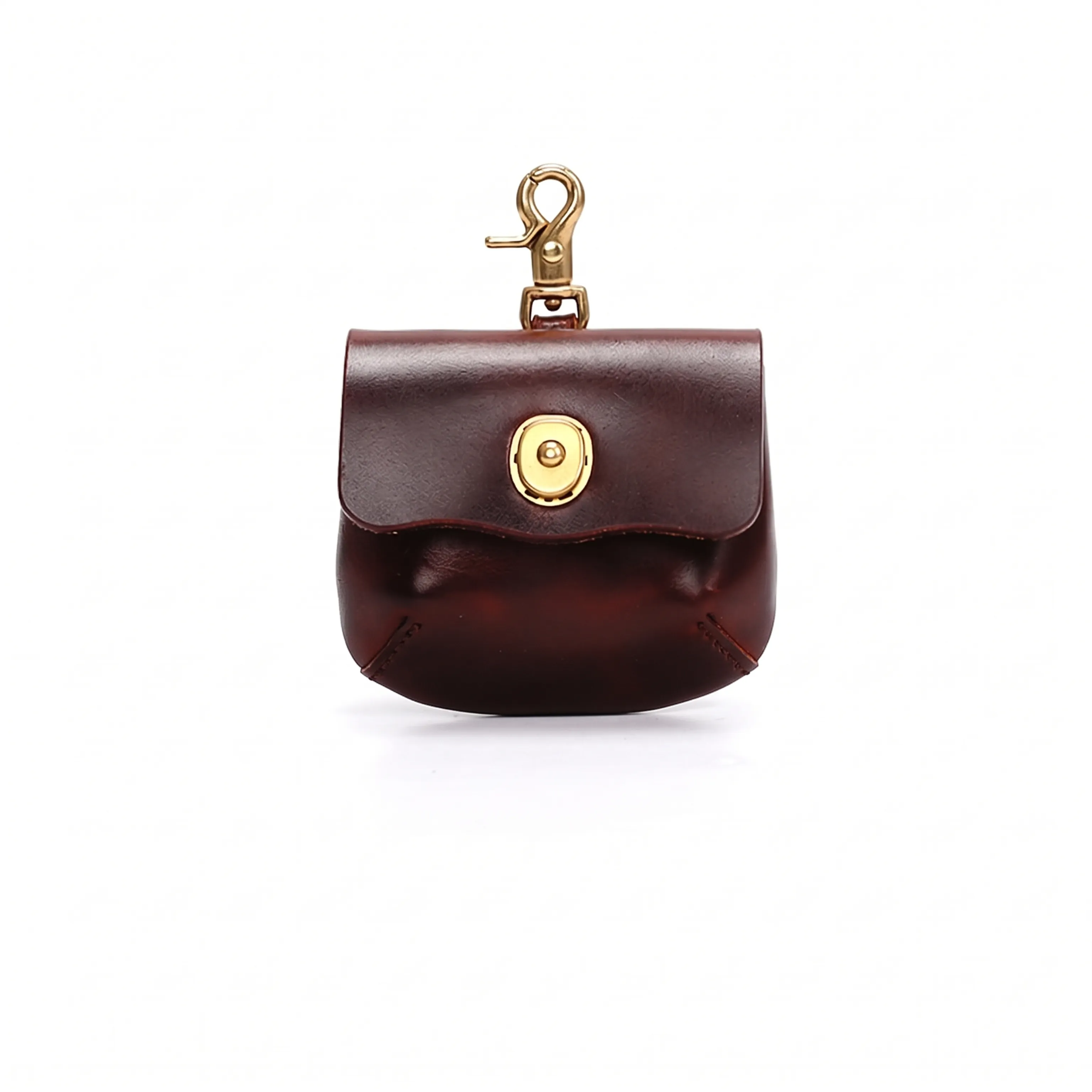 Top Grain Leather Clip Pouch - Image 7