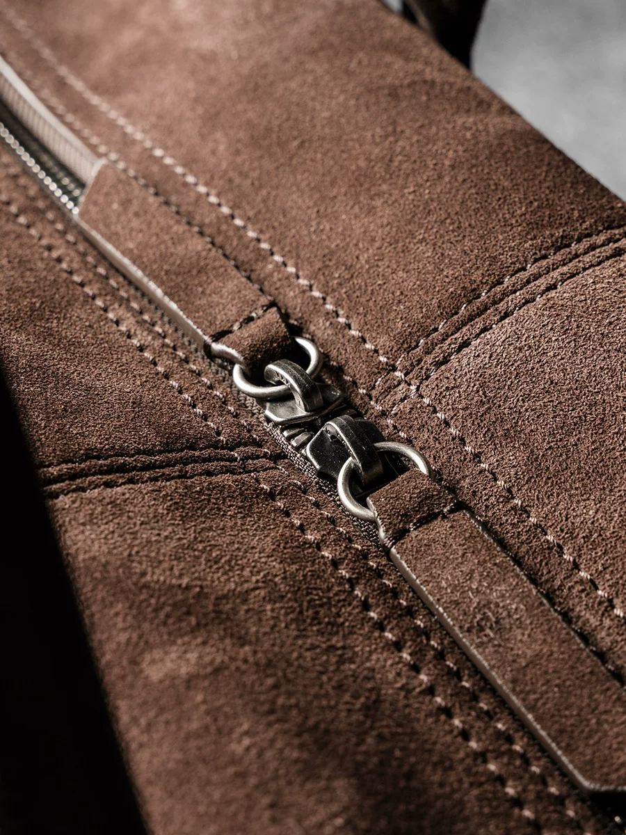 Top-Grain Leather Commuter Briefcase - Image 3