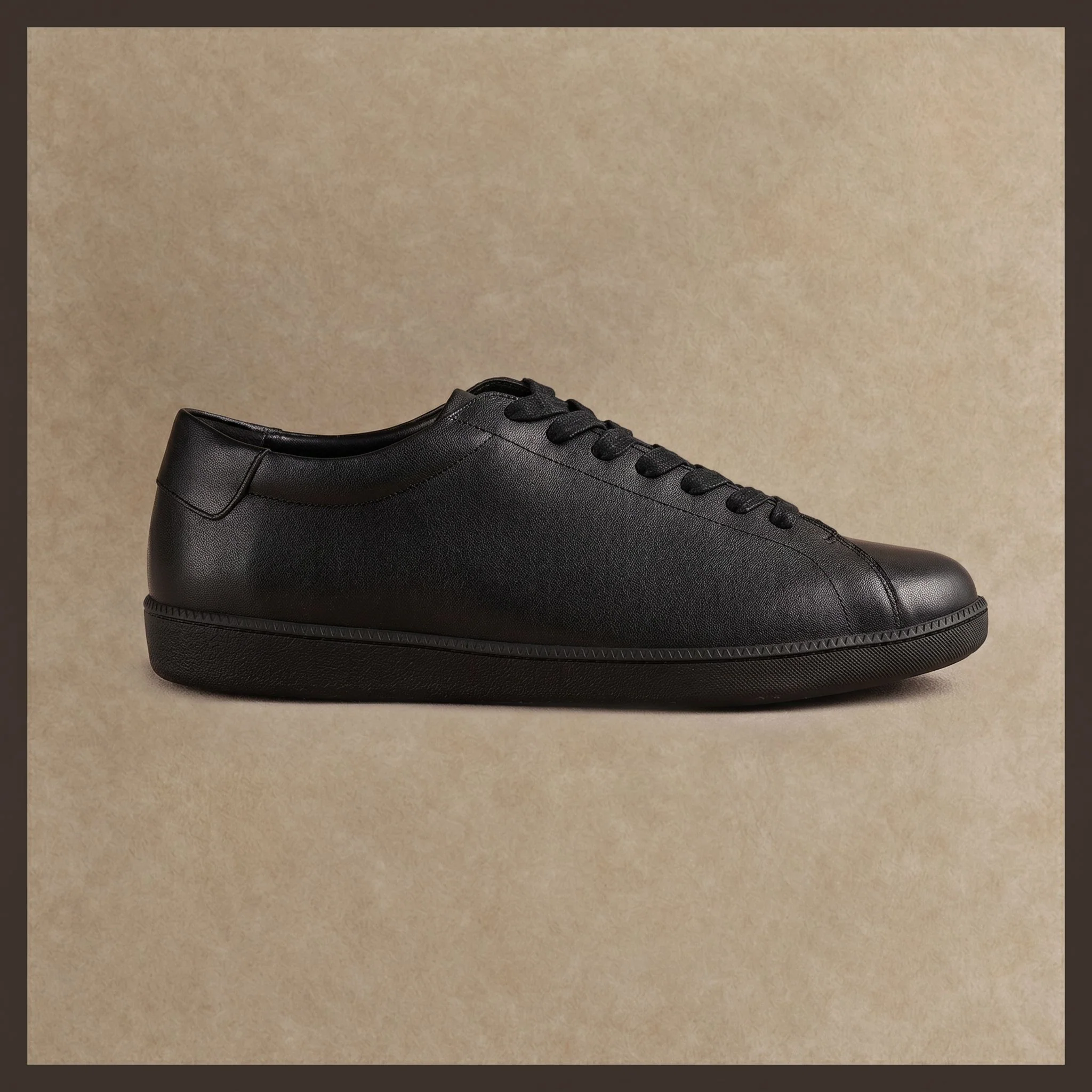 Top-Grain Leather Court Sneaker