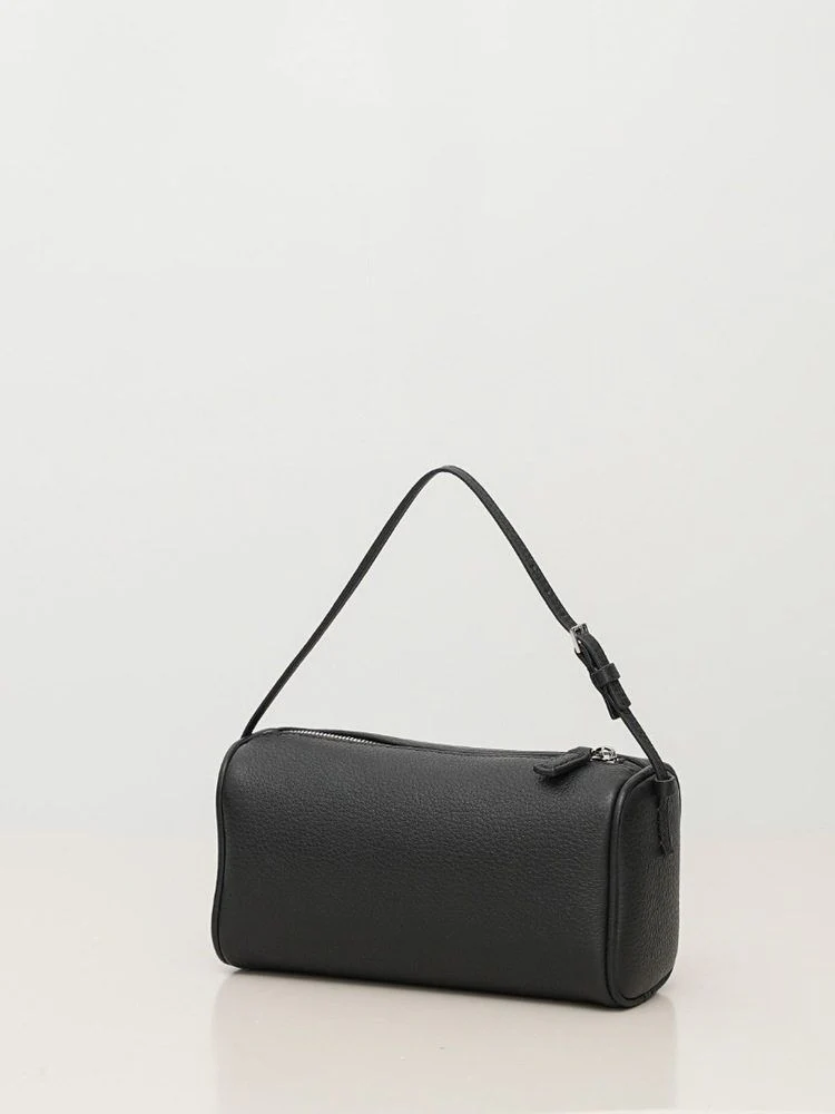 Top Grain Leather Cowhide Barrel Bag - Image 2