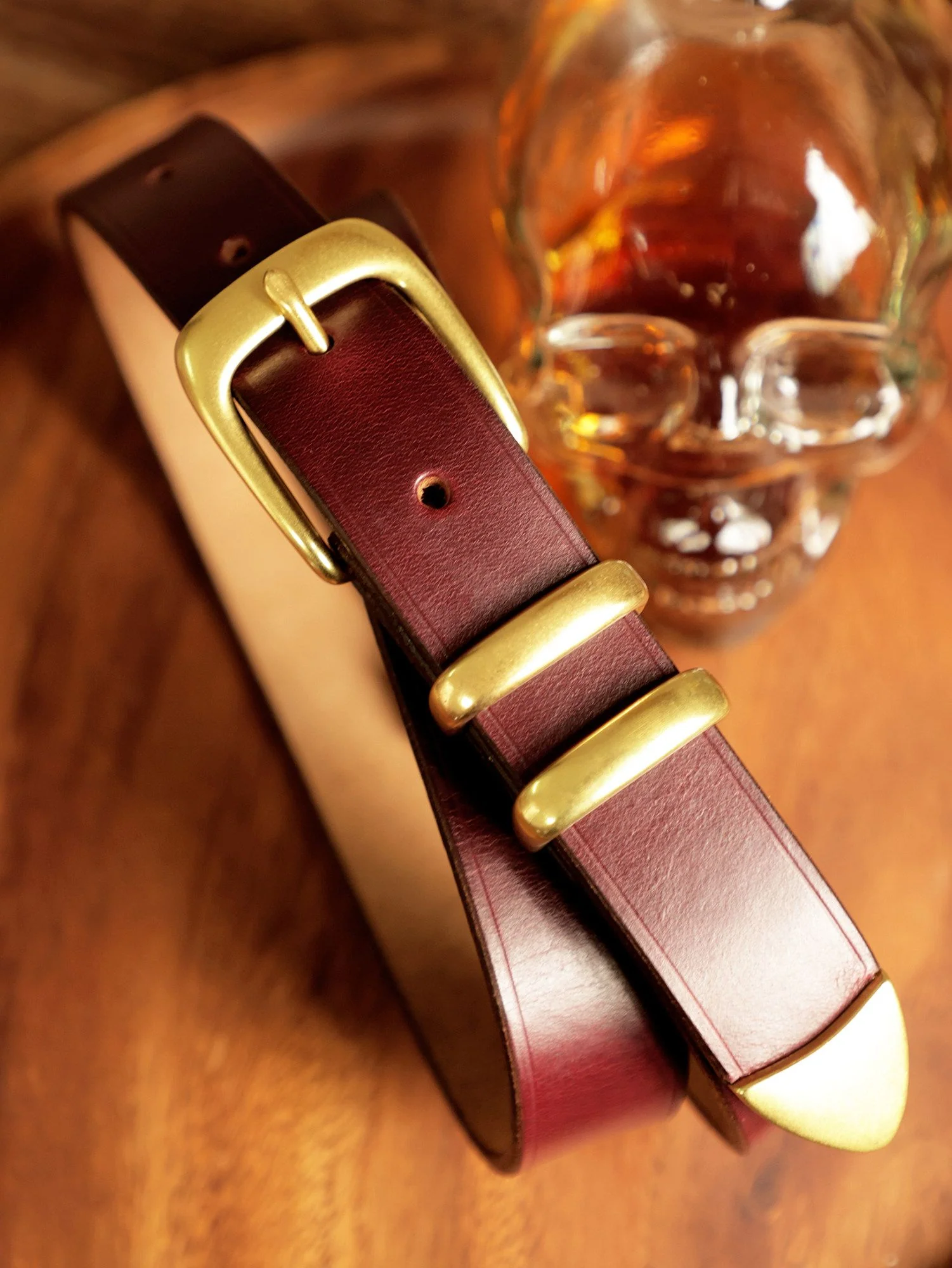 Top-Grain Leather Double-Keeper Belt - Image 7