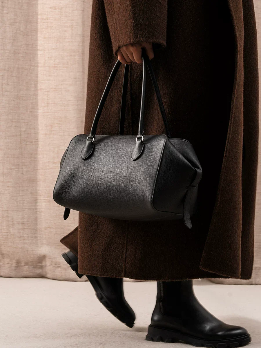 Top-Grain Leather Duffle - Image 2