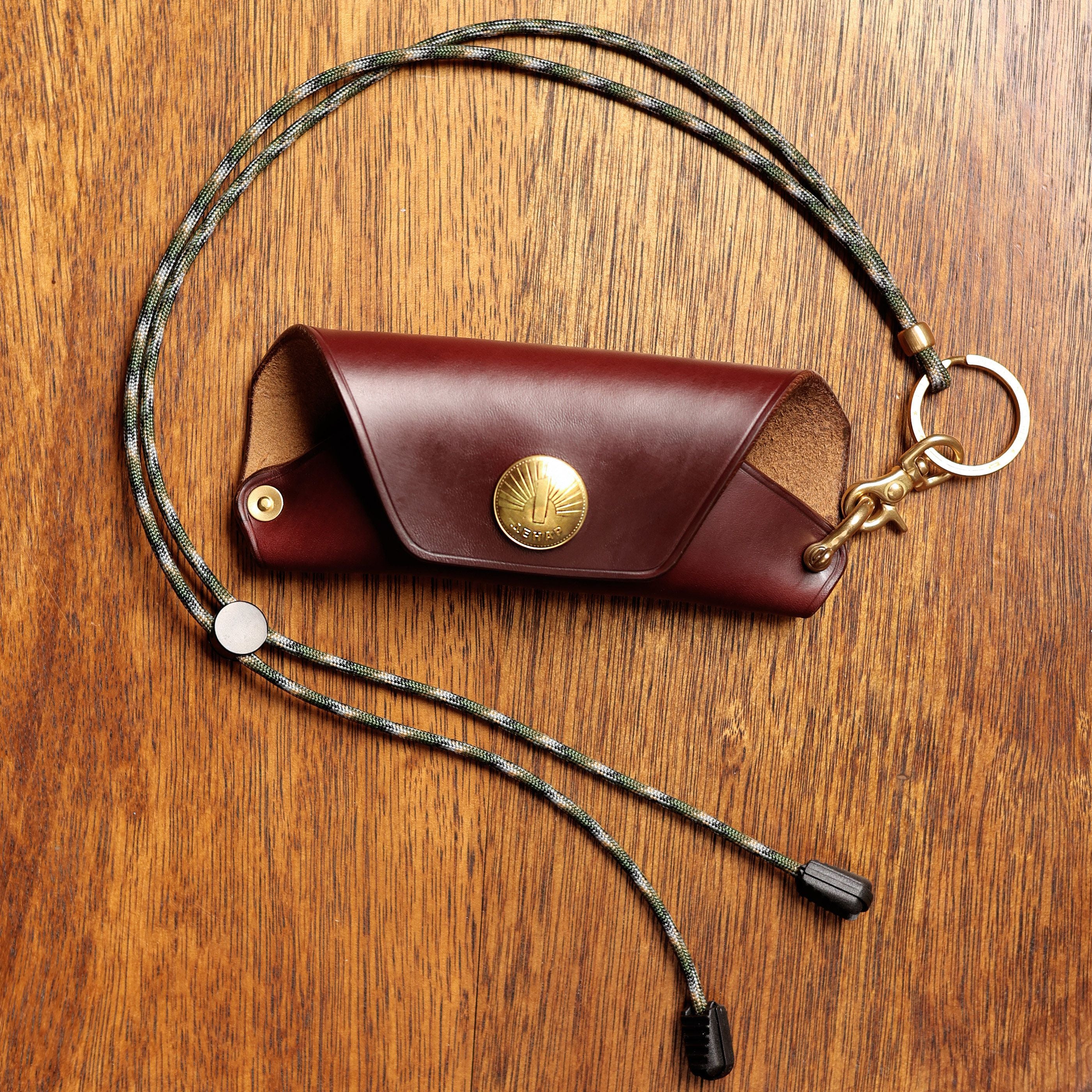 Top-Grain Leather Glasses Case - Image 10