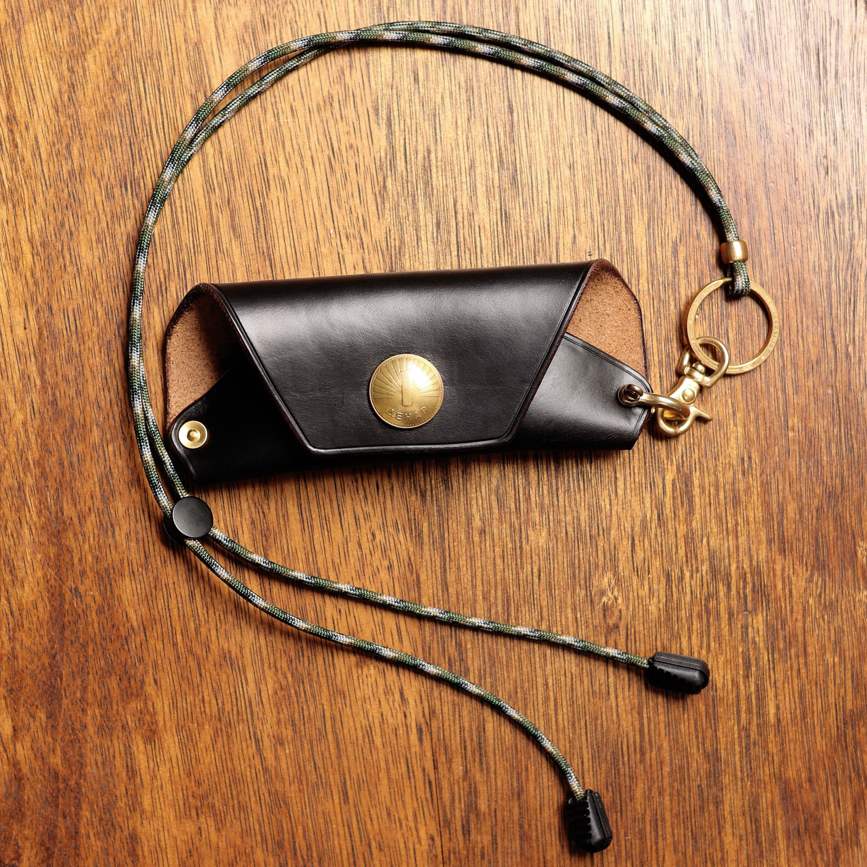 Top-Grain Leather Glasses Case - Image 11