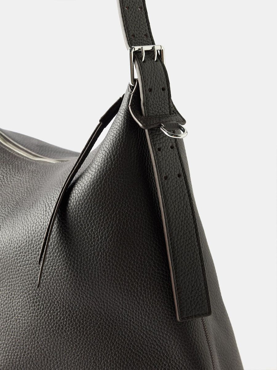 Top Grain Leather Hobo Bag - Image 3