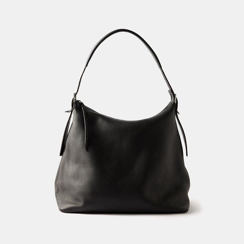 Top Grain Leather Hobo Bag - Image 6