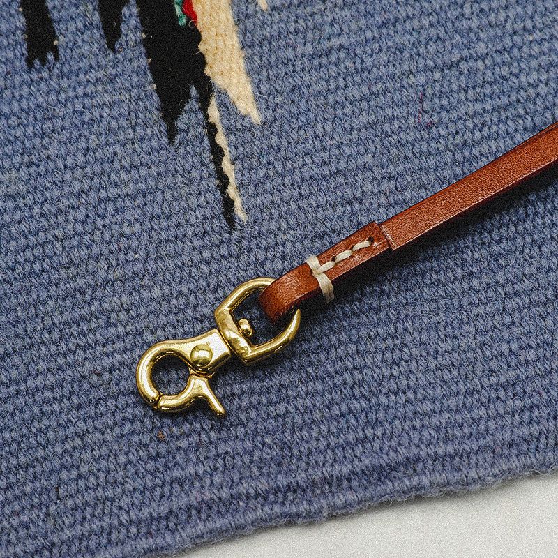 Top Grain Leather Key Lanyard - Image 6