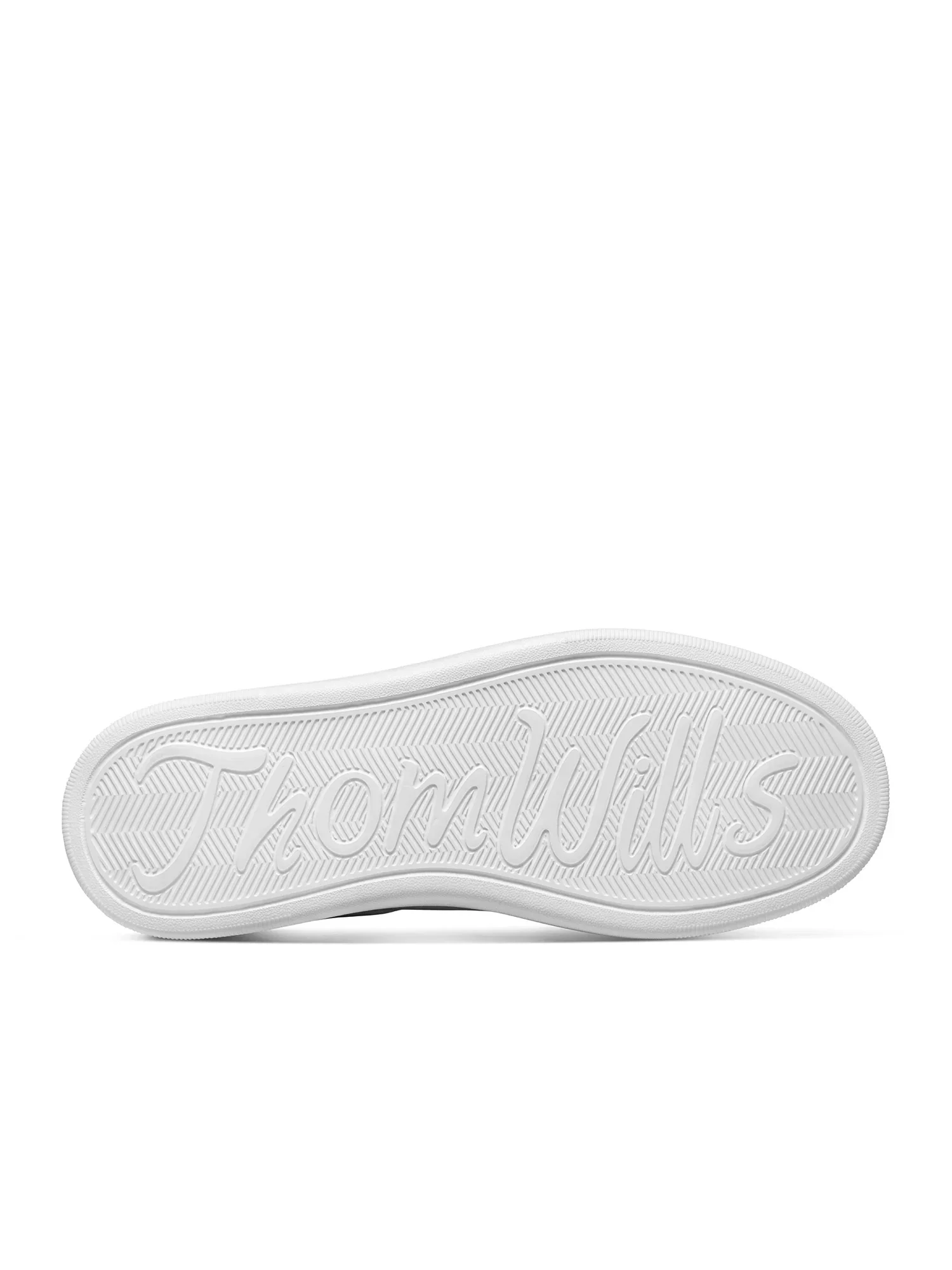 Top-Grain Leather Platform Court Sneaker - Image 3