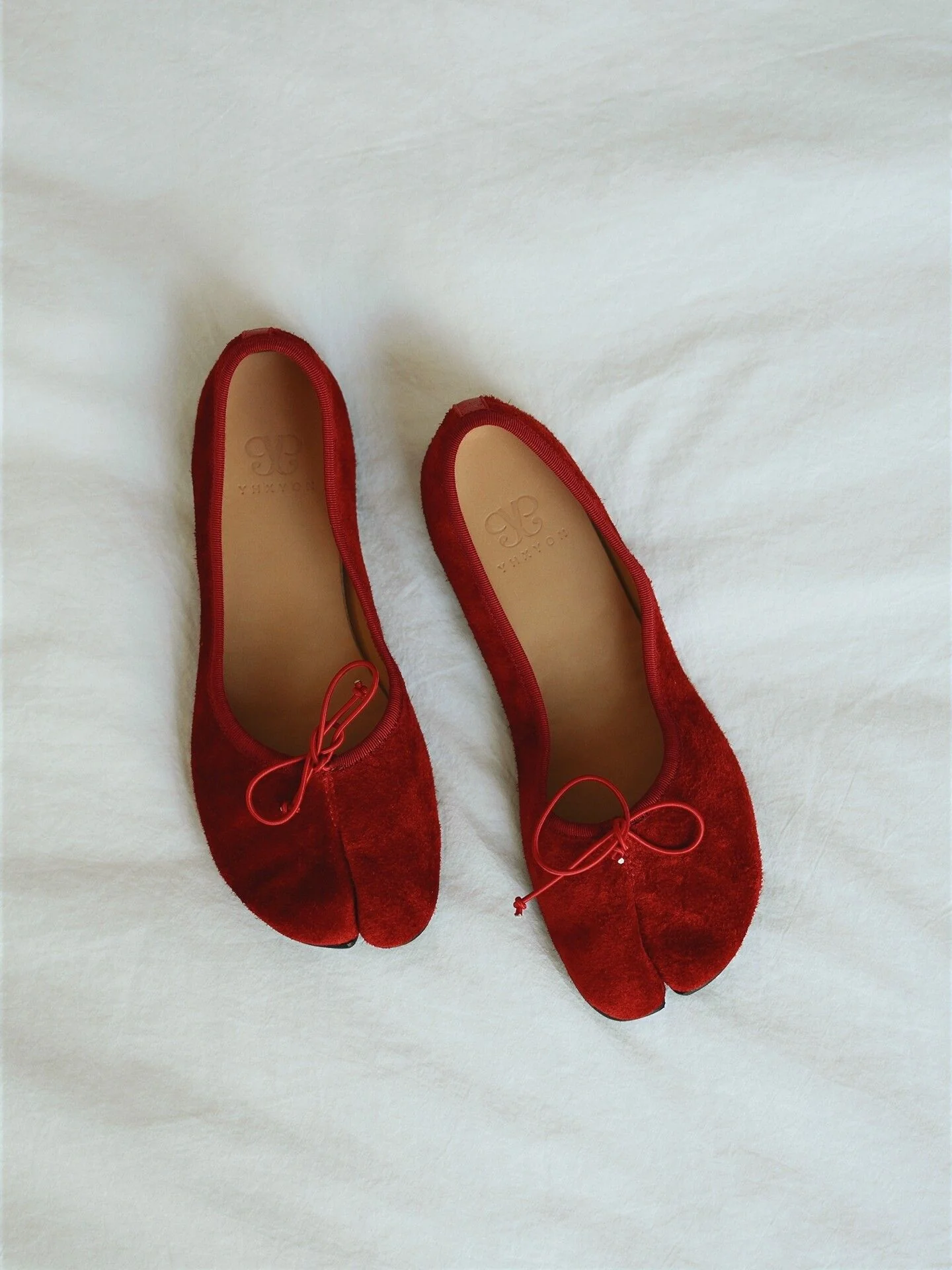 Top Grain Leather Tabi Flats - Image 4