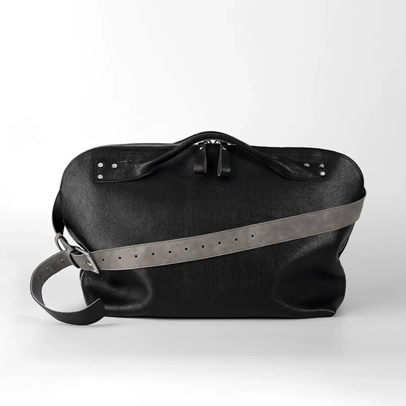 Top Grain Leather Weekender - Image 11