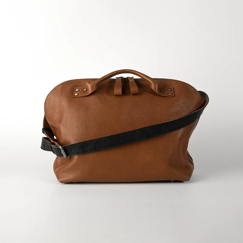 Top Grain Leather Weekender - Image 13