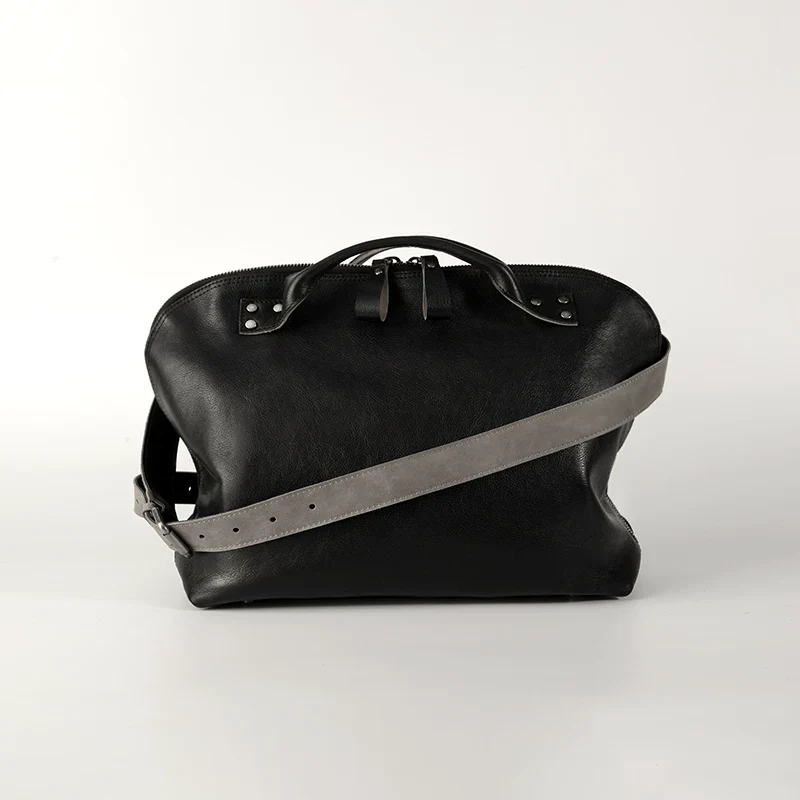 Top Grain Leather Weekender - Image 14