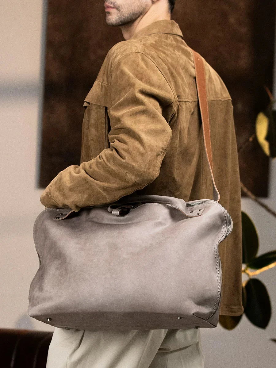Top Grain Leather Weekender - Image 2