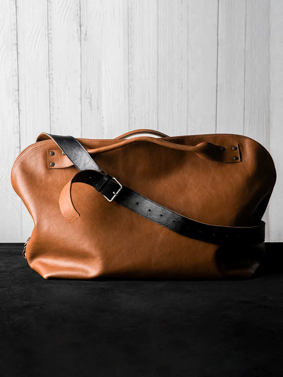Top Grain Leather Weekender - Image 4