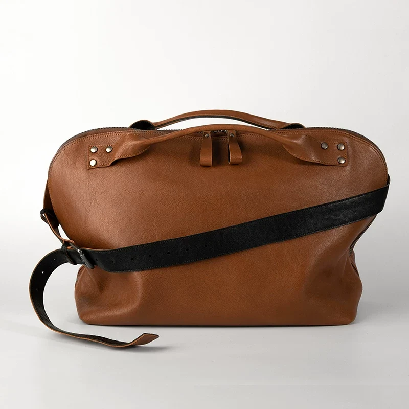 Top Grain Leather Weekender - Image 7